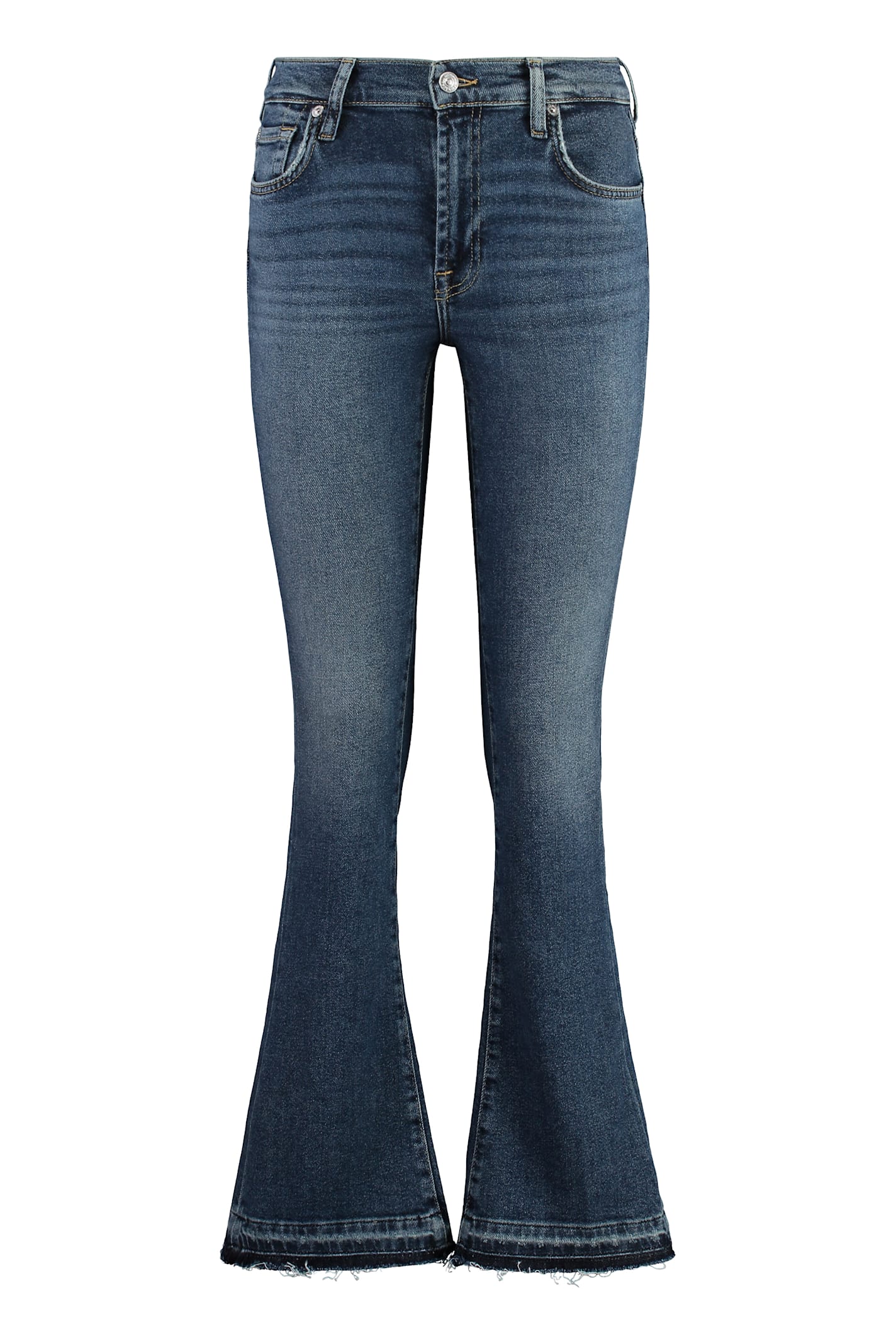 High-rise Bootcut Jeans