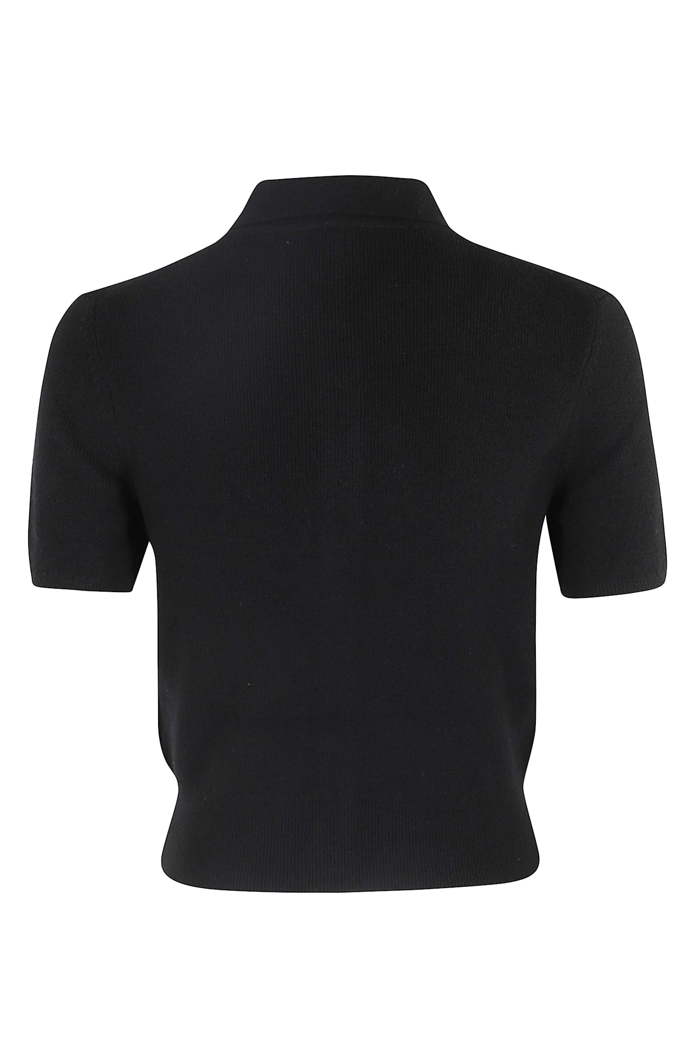 Alexander Wang T Polo Cardigan In Black