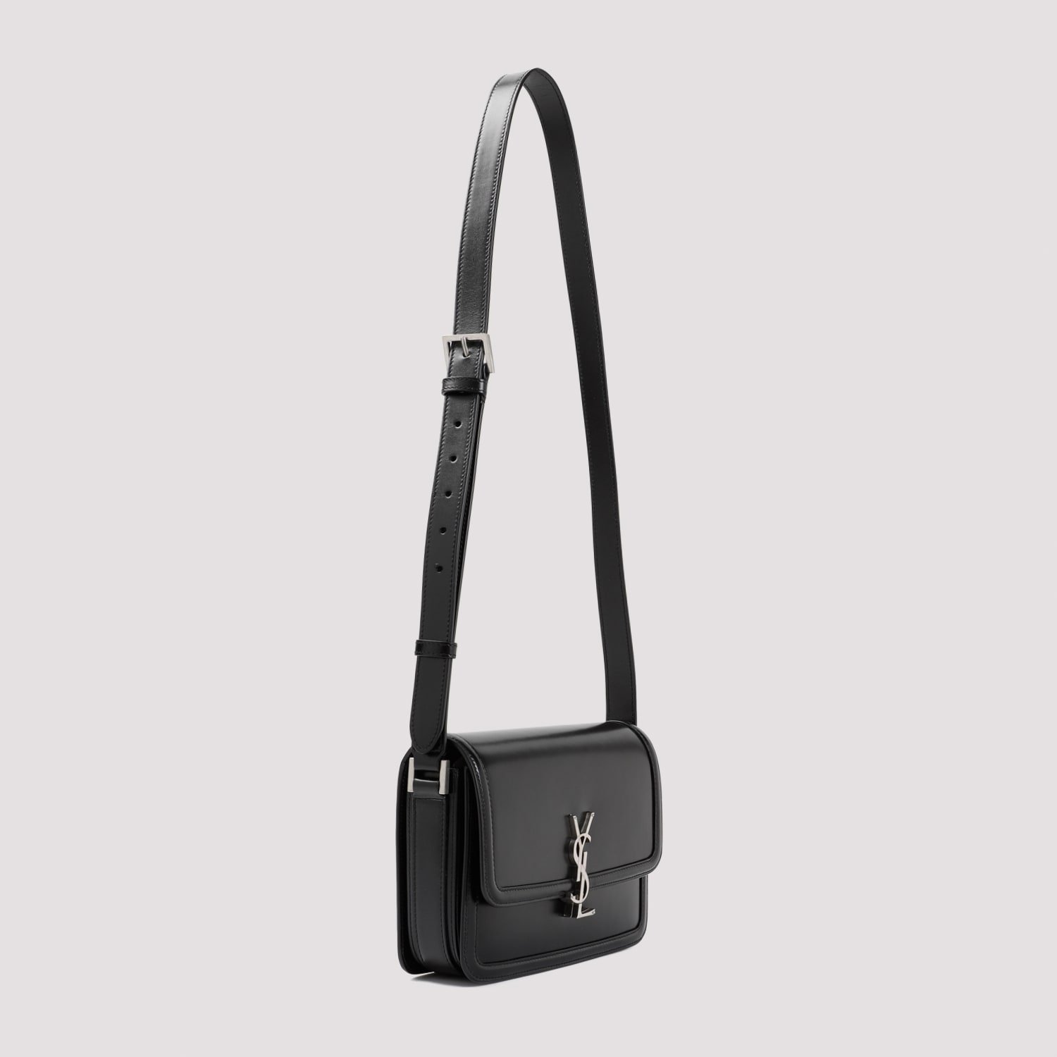 Saint Laurent Solferino Shoulder Bag In Black