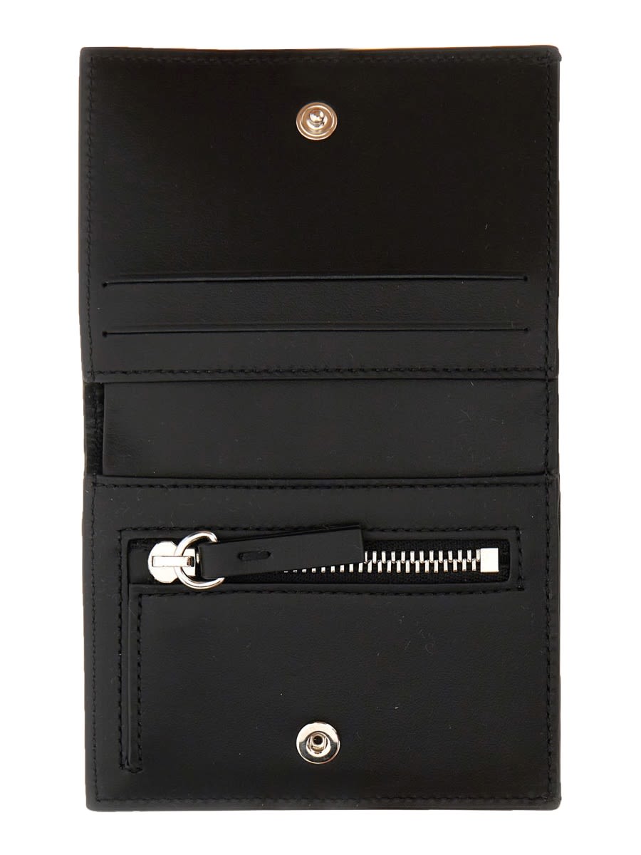 Shop Mm6 Maison Margiela Wallet With Logo In Black