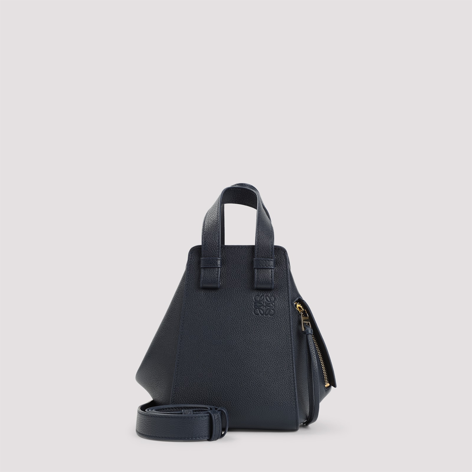 Loewe Hammock Shoulder Bag In Deep Navy