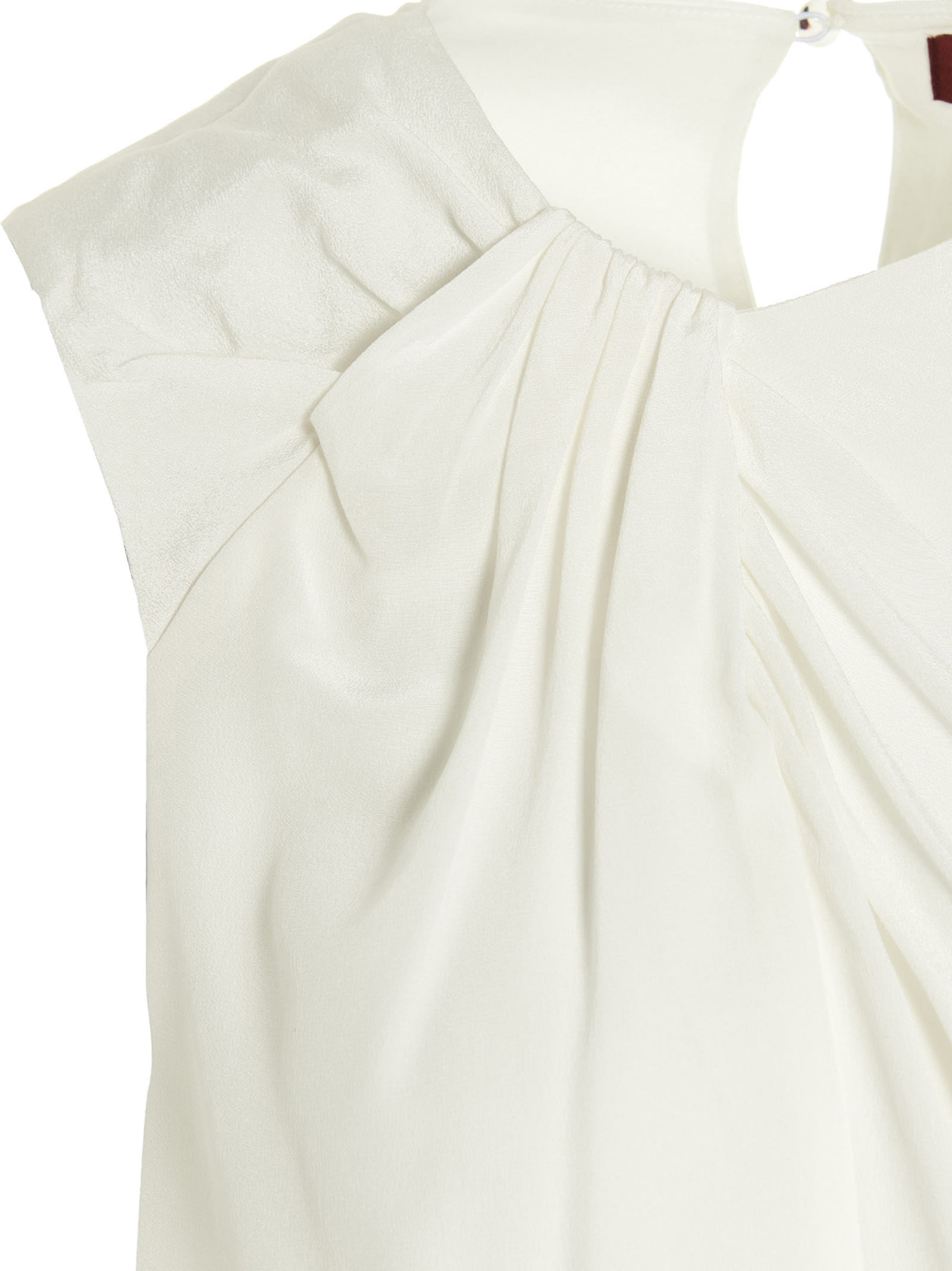 Shop Max Mara Baylda Top In White