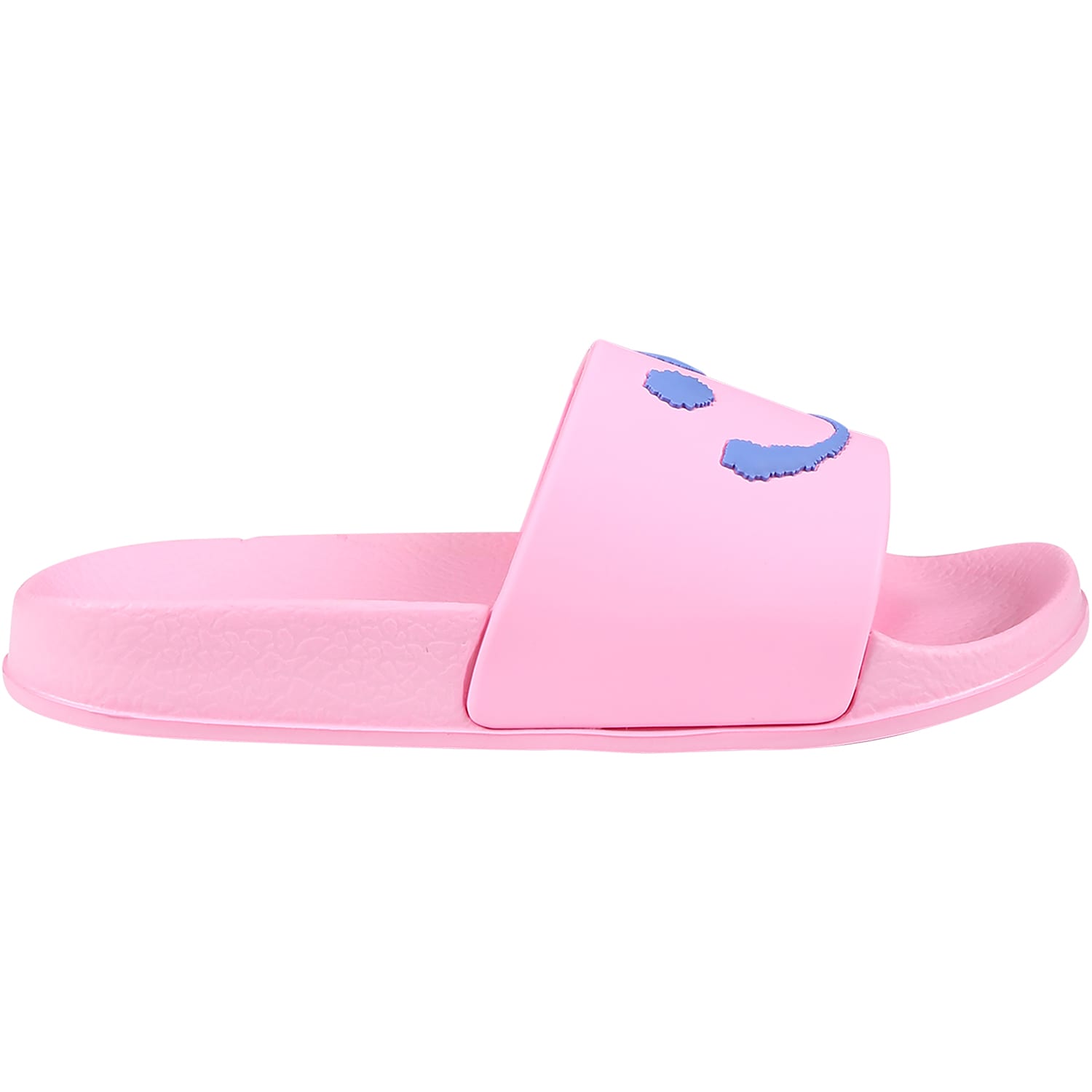 MOLO PINK SLIPPERS FOR BABY GIRL WITH SMILEY