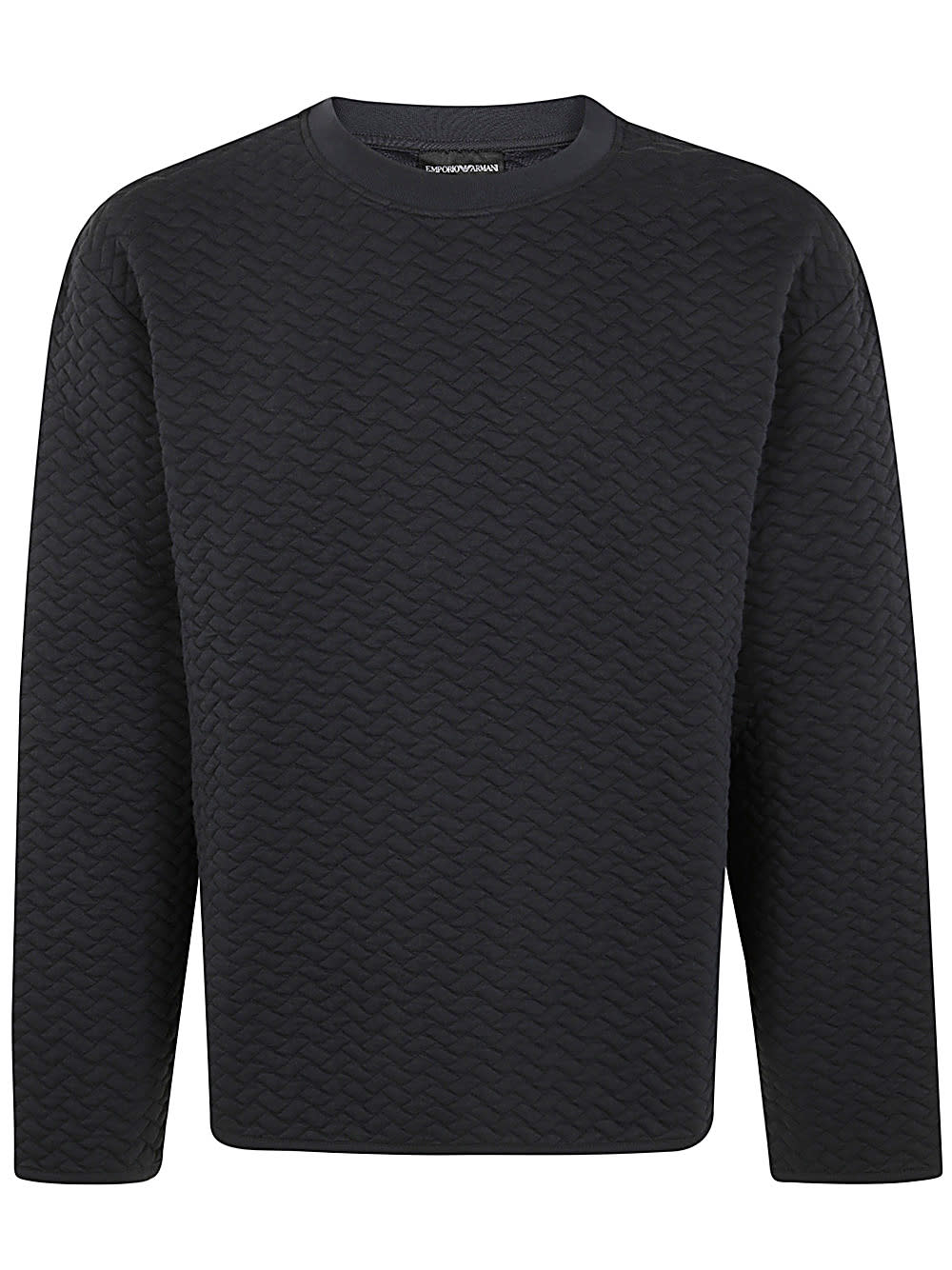 Shop Emporio Armani Sweatshirt In Nlue Navy