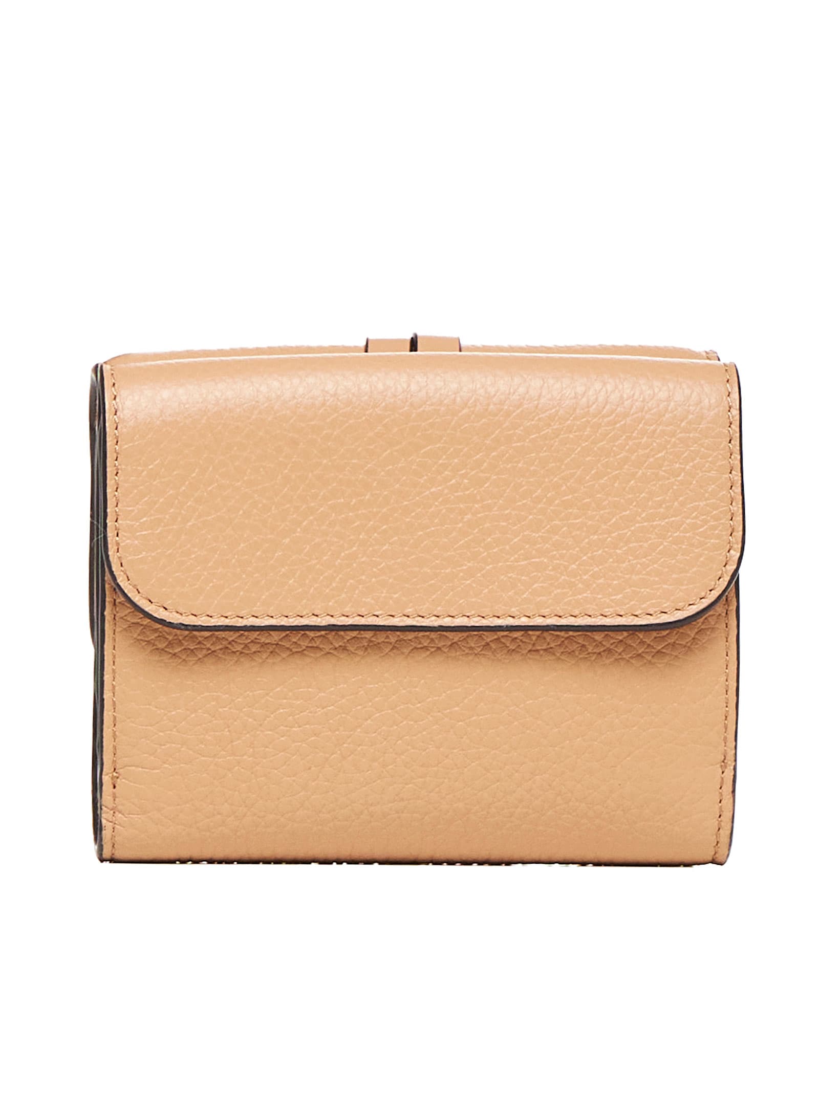 Shop Chloé Wallet In Light Tan