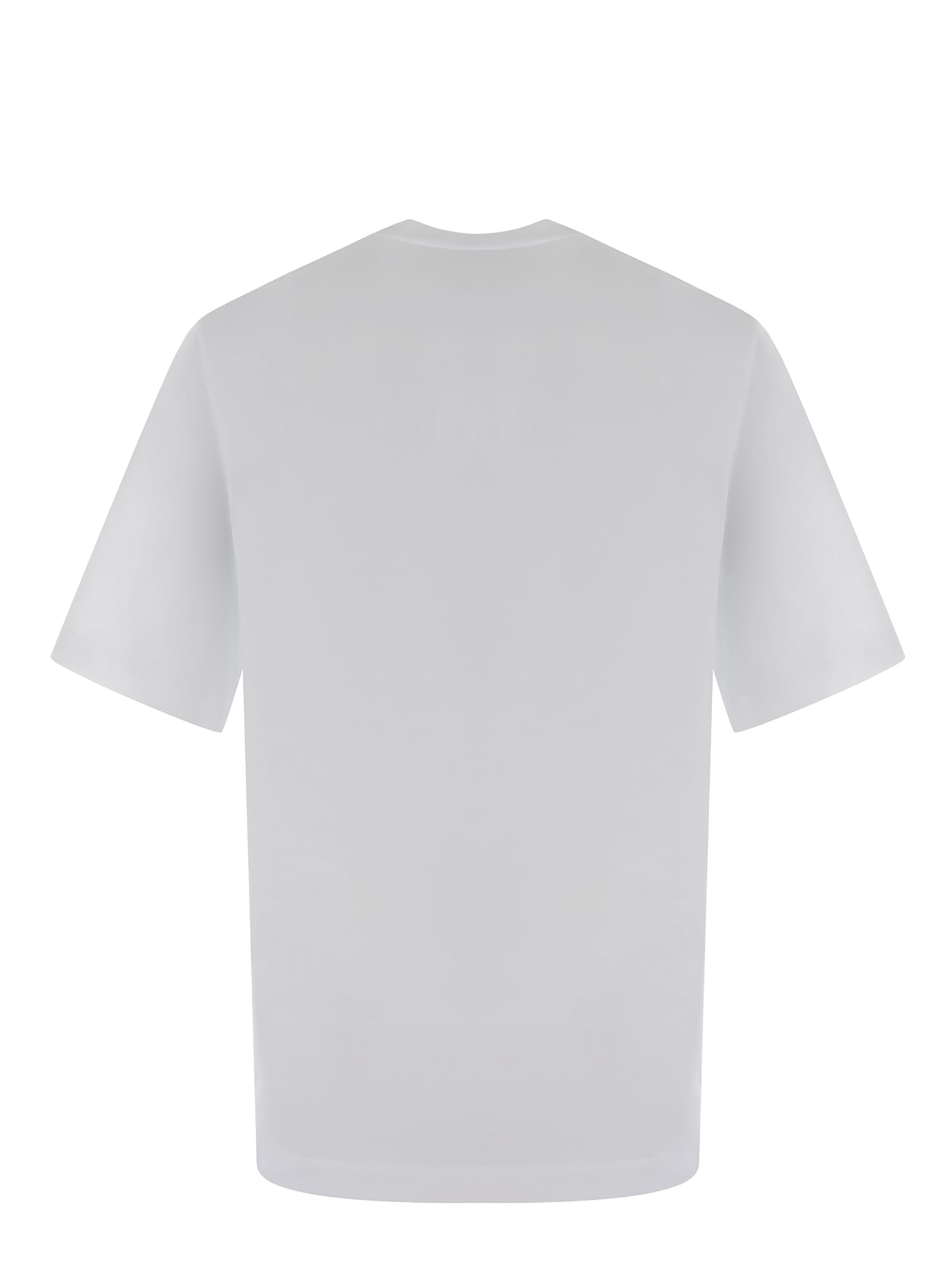 Shop Dsquared2 T-shirt  Made Of Cotton In White