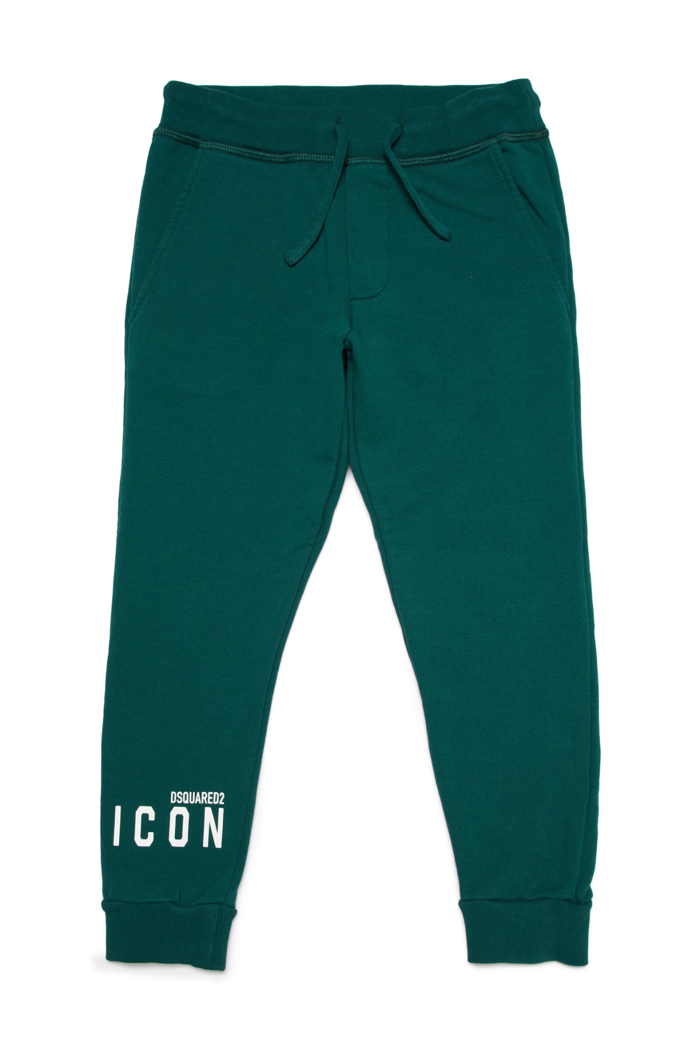 Dsquared2 Kids' D2p539u-icon Trousers Dsquared In Green