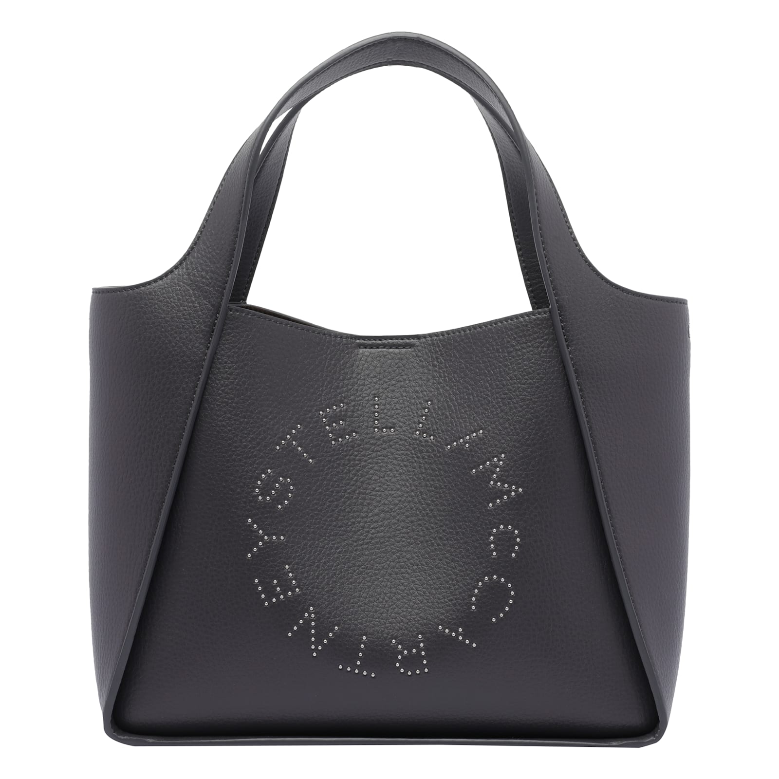 Stella Mccartney Stella Logo Tote Bag In Gray