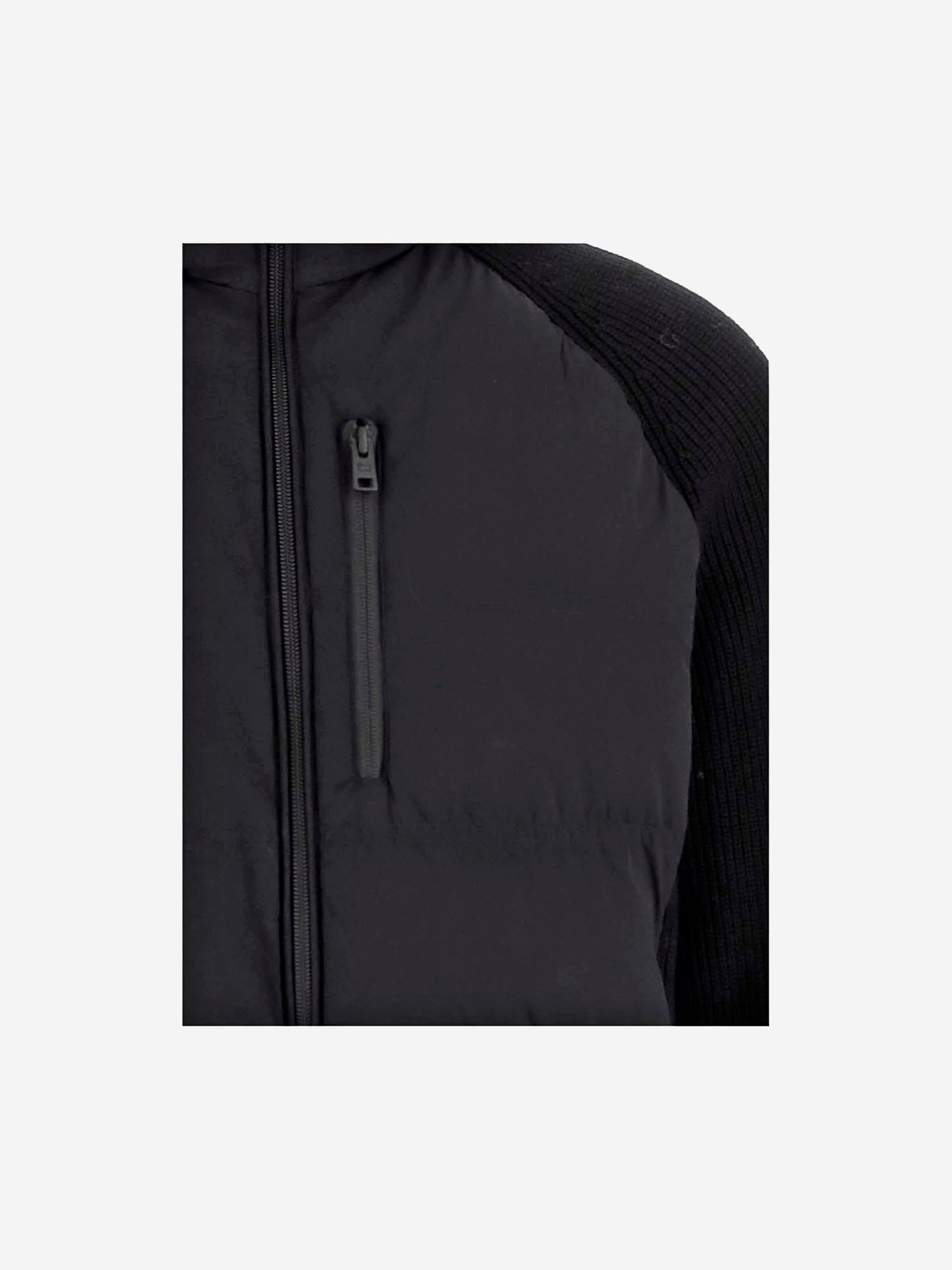Woolrich Stretch Nylon Jacket In Black