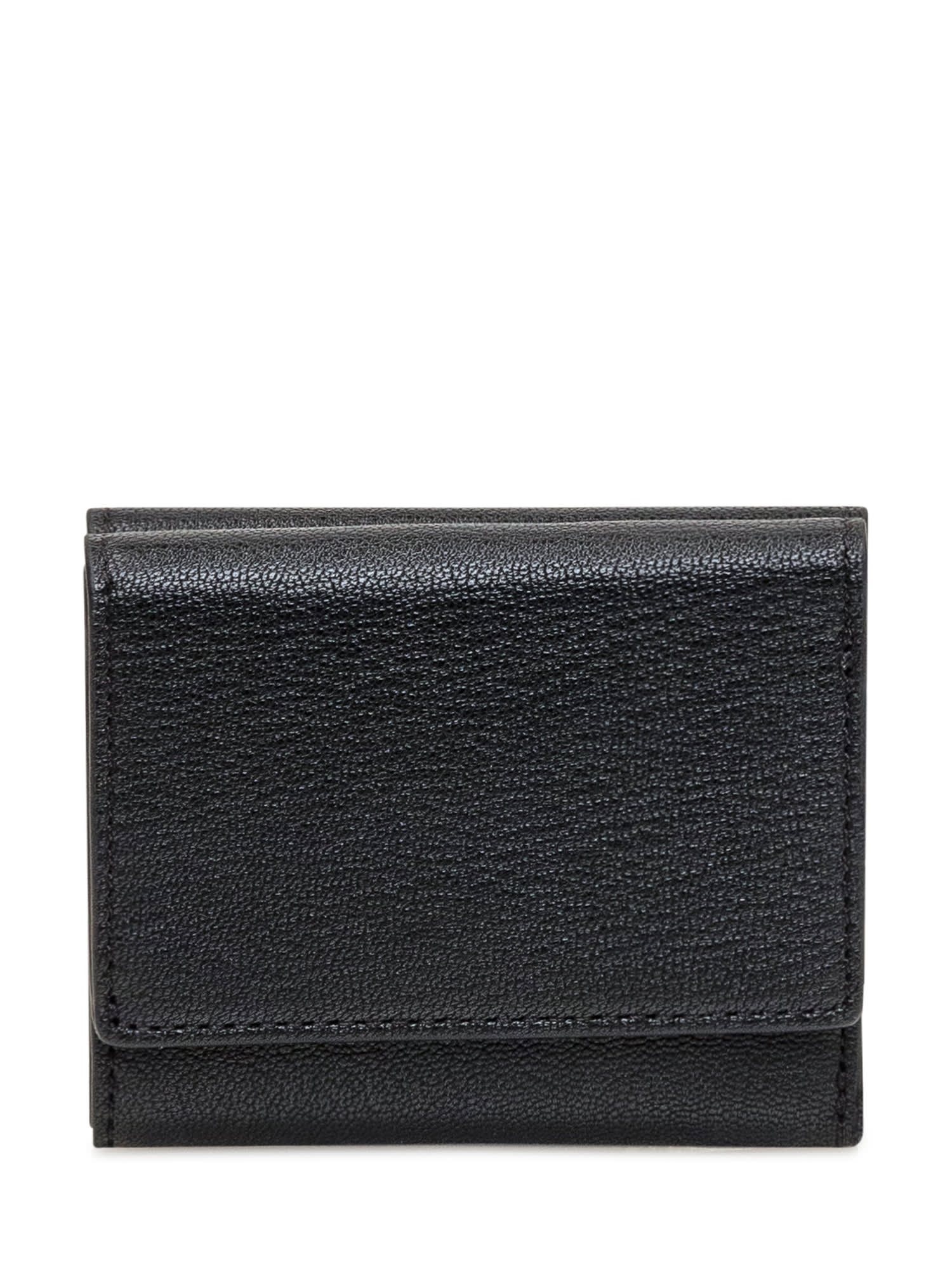 Shop Anya Hindmarch Wallet With Eyes In Black