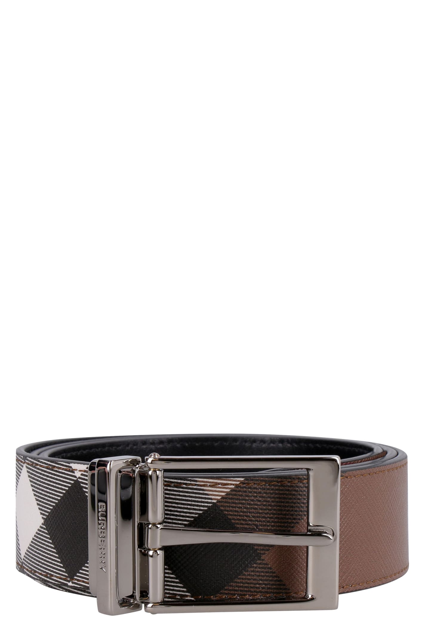 Burberry Belt With Buckle In Multicolor