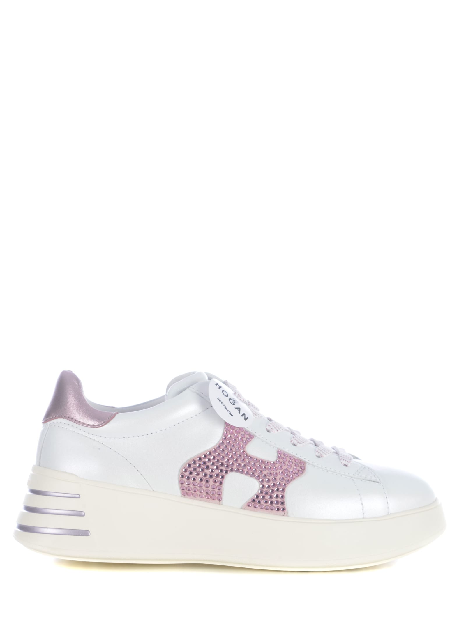 Hogan Sneakers  Rebel In Leather In White