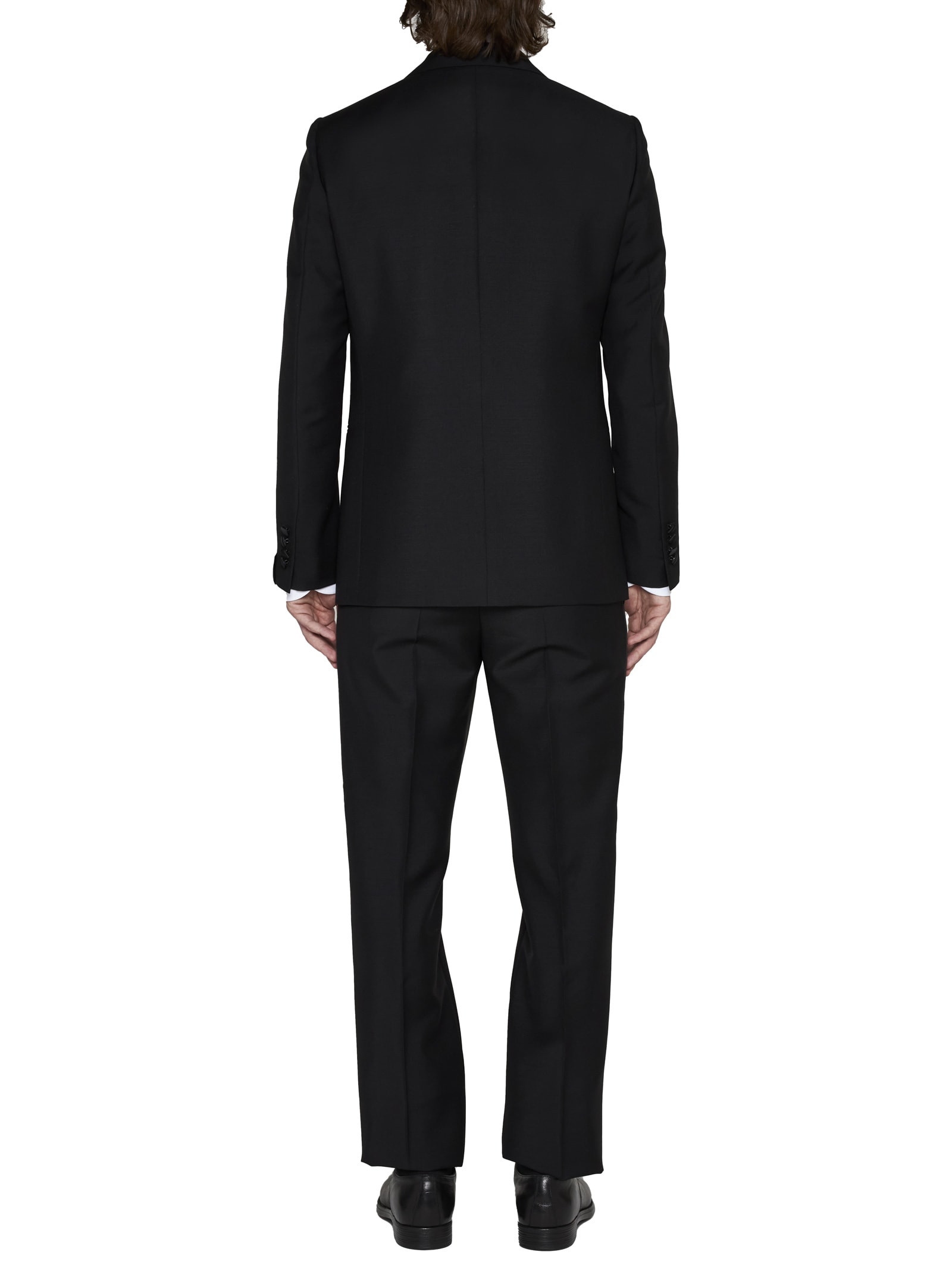 Shop Caruso Suit In Black