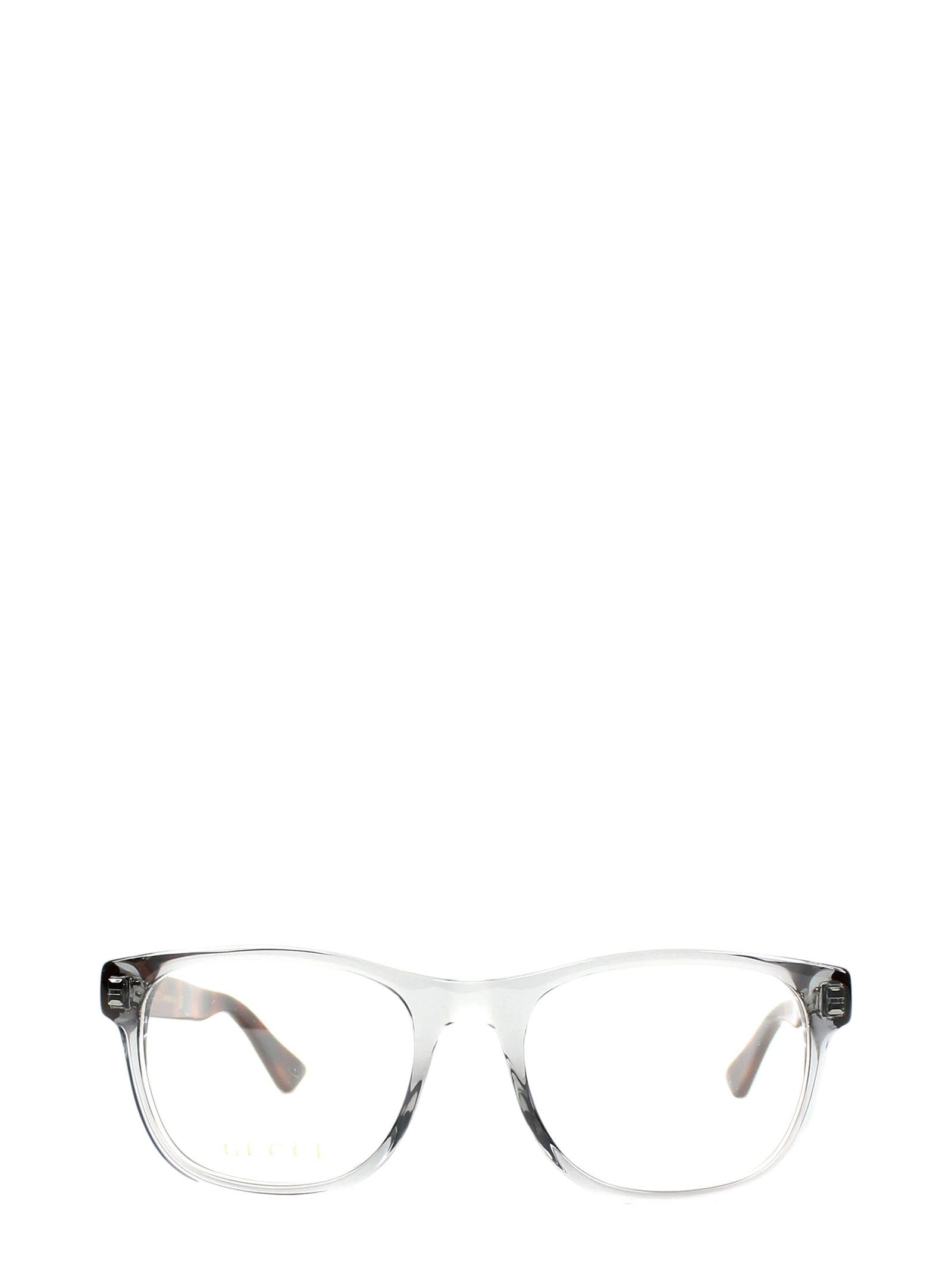 gucci transparent glasses