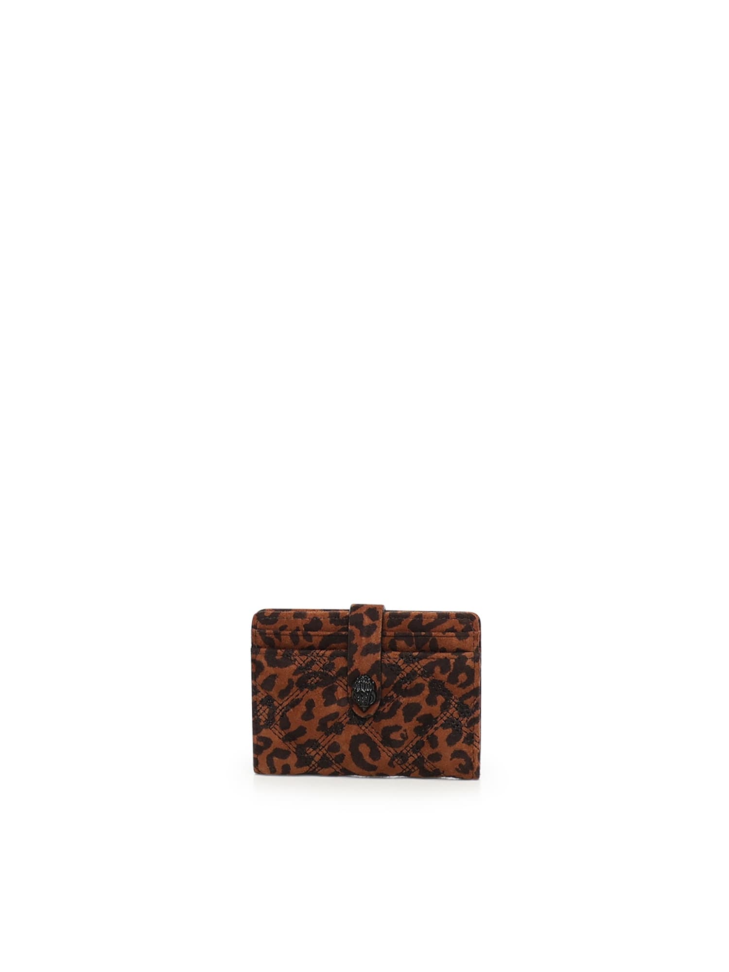 Kurt Geiger Kensington Card Holder With Logo In Brown