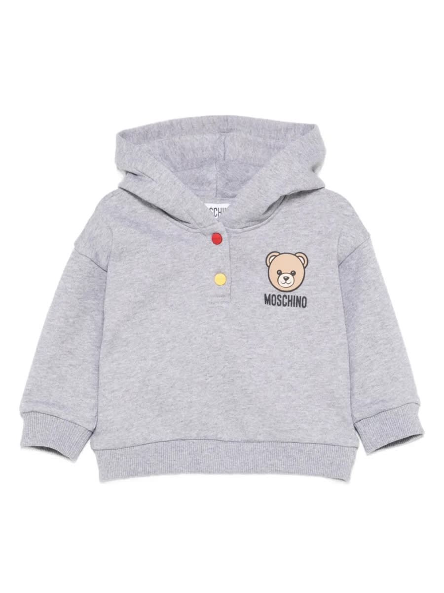 Moschino Sweatshirt In Gray