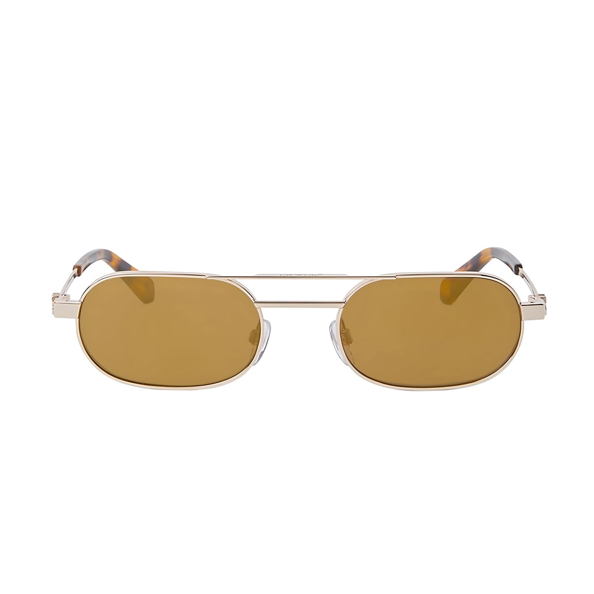 Shop Off-white Oeri123 Vaiden 7676 Gold Sunglasses In Oro