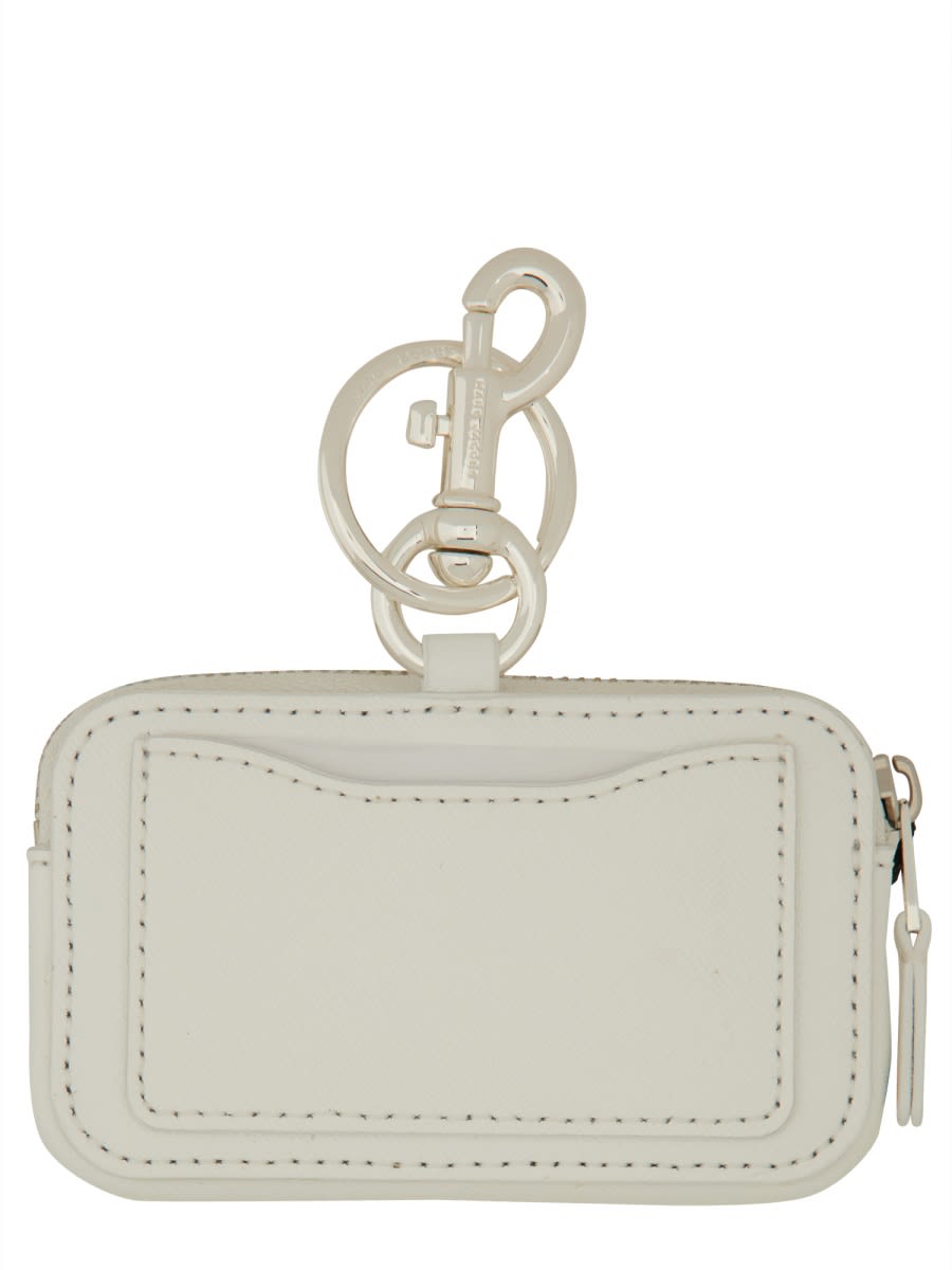 Shop Marc Jacobs Charm The Nano Snapshot In White