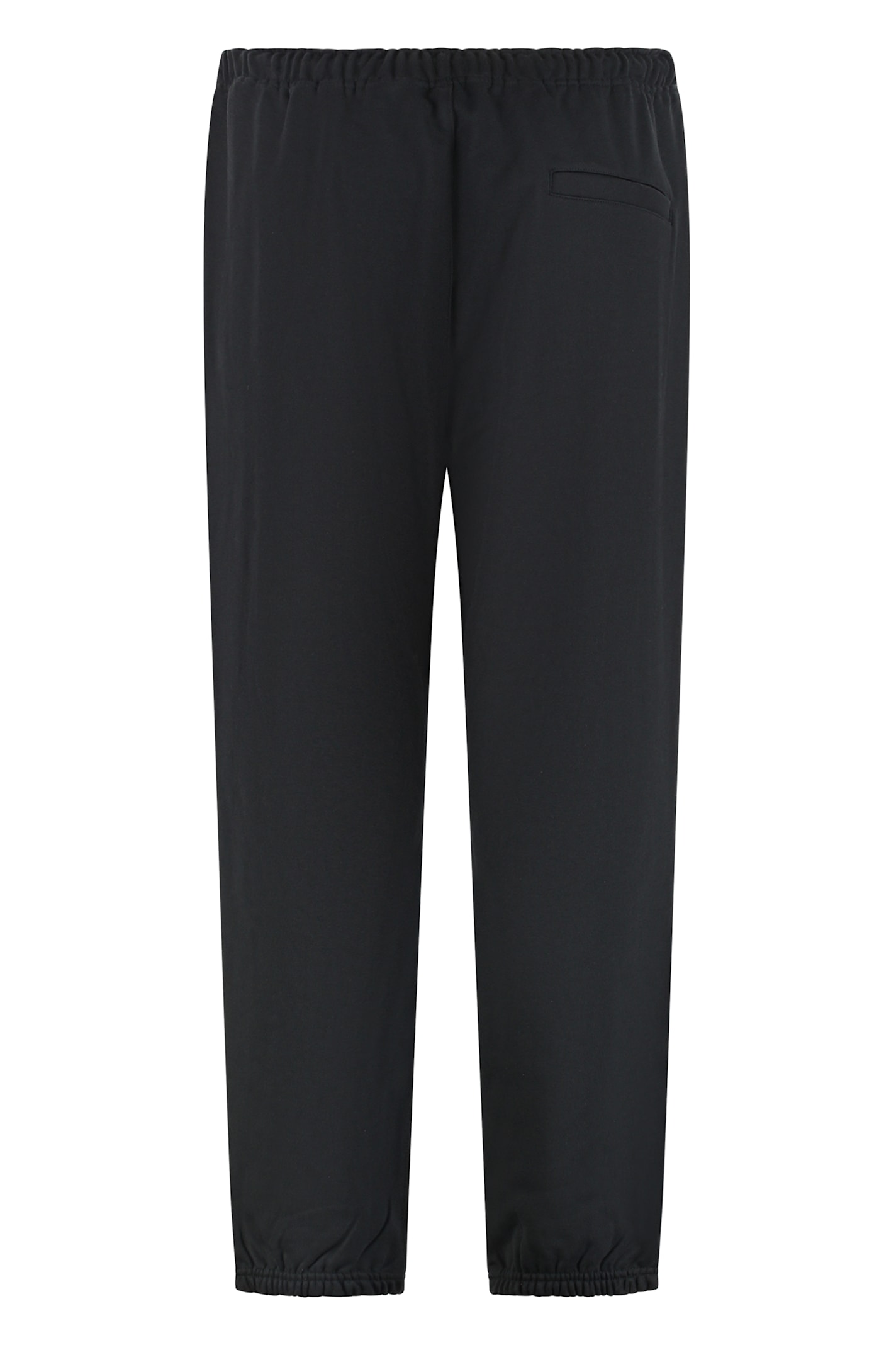 Y-3 Adidas Cotton Track-pants In Black