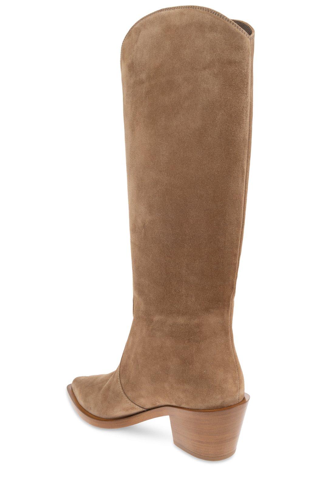 GIANVITO ROSSI WAYLON POINTED TOE BOOTS