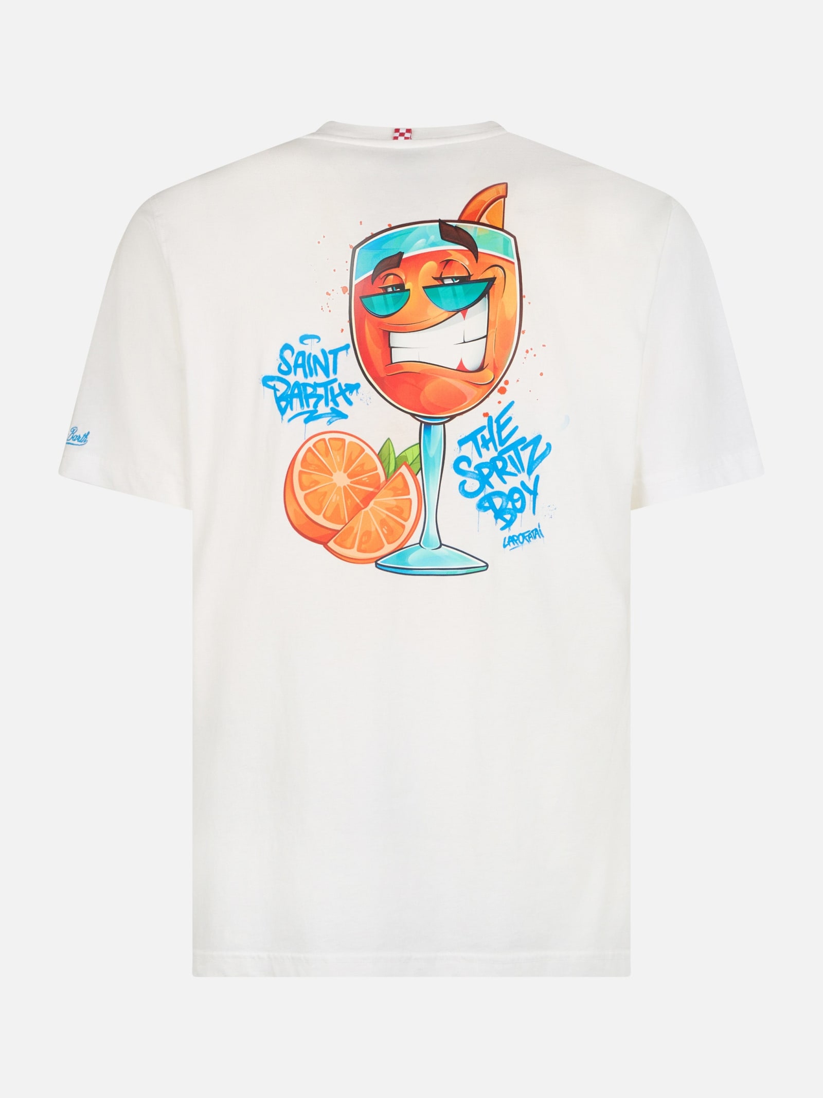 Mc2 Saint Barth Cotton Classic T-shirt Clothing In White