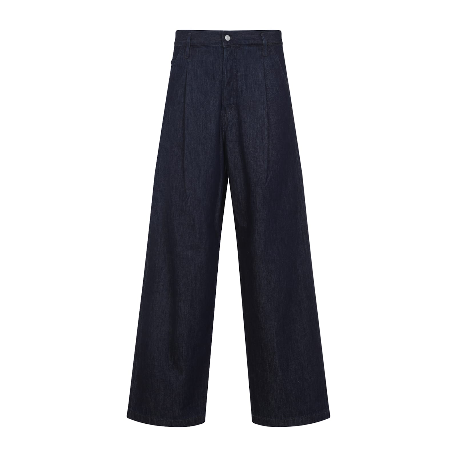 Dries Van Noten Penning High-rise Wide-leg Jeans In Blue