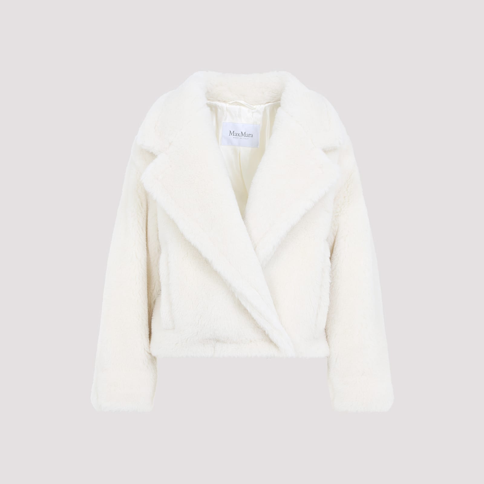Max Mara Women's Oggeri - Short Teddy Bear In White