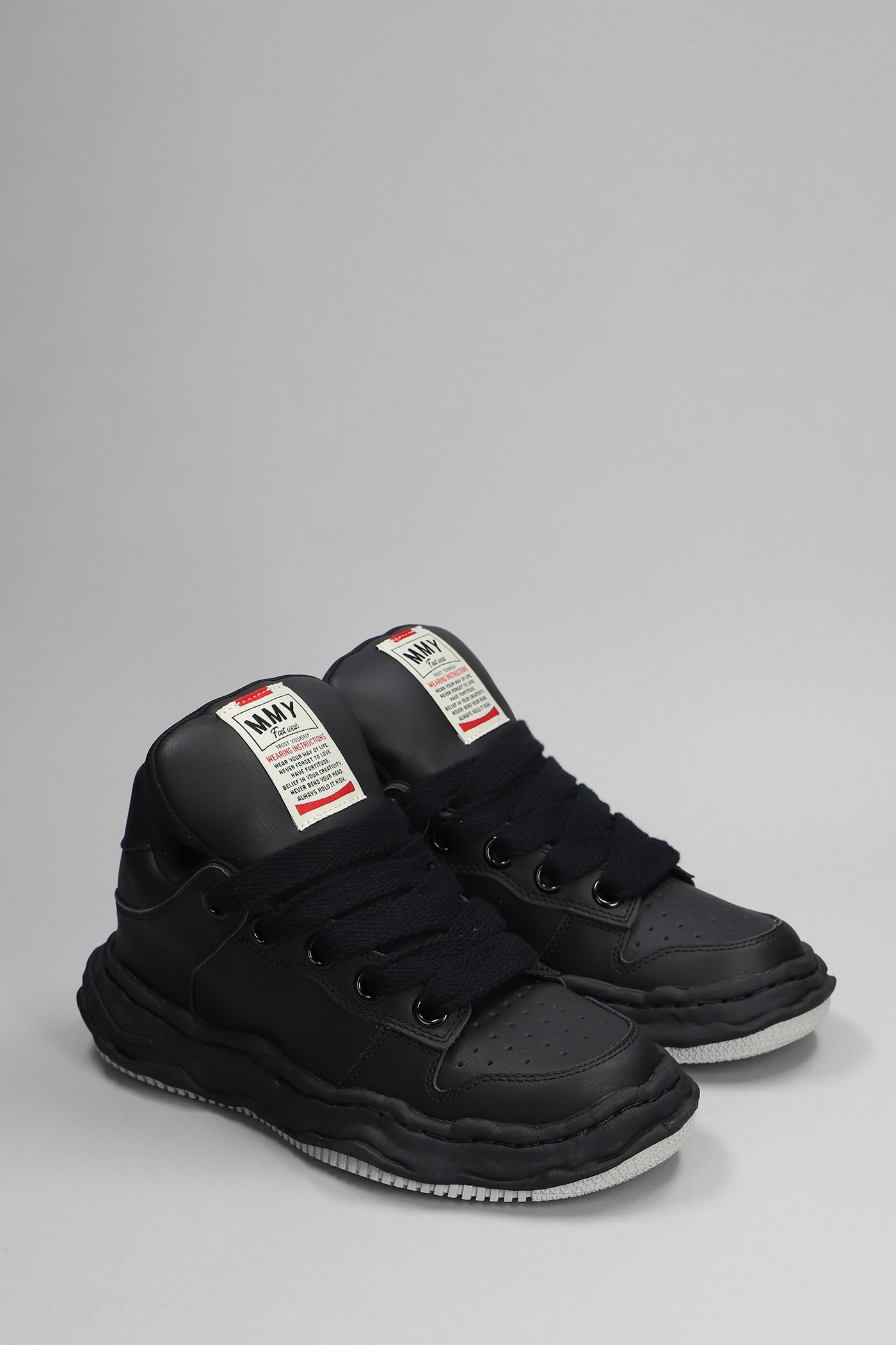 Miharayasuhiro Maison Mihara Yasuhiro Sneakers In Black