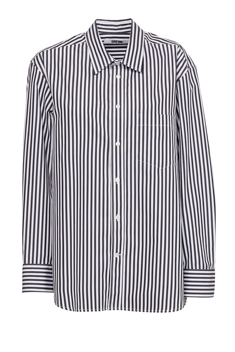Mauro Grifoni Striped Over Shirt