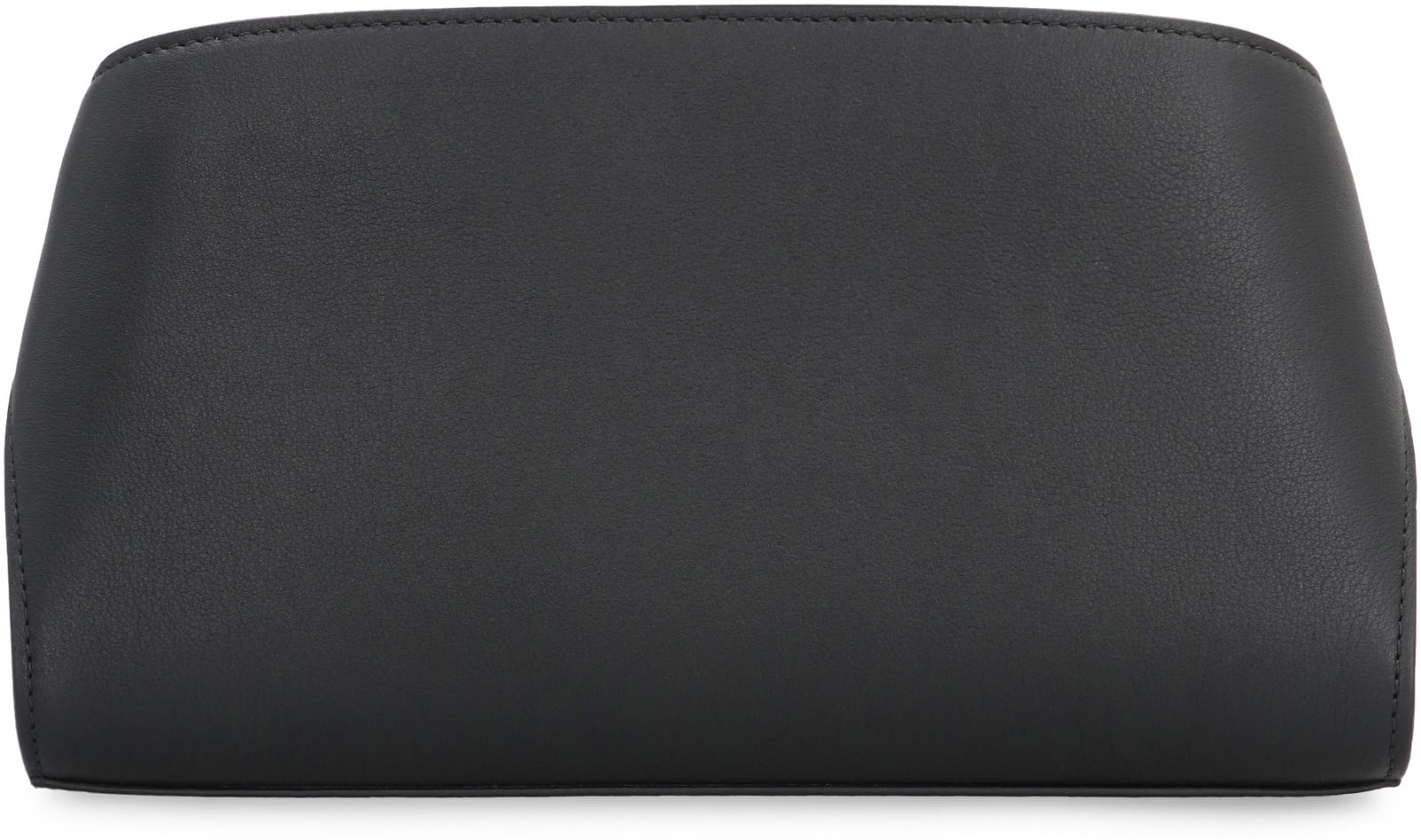 Ferragamo Small Structured Shoulder Bag With Adjustable Strap In Orange