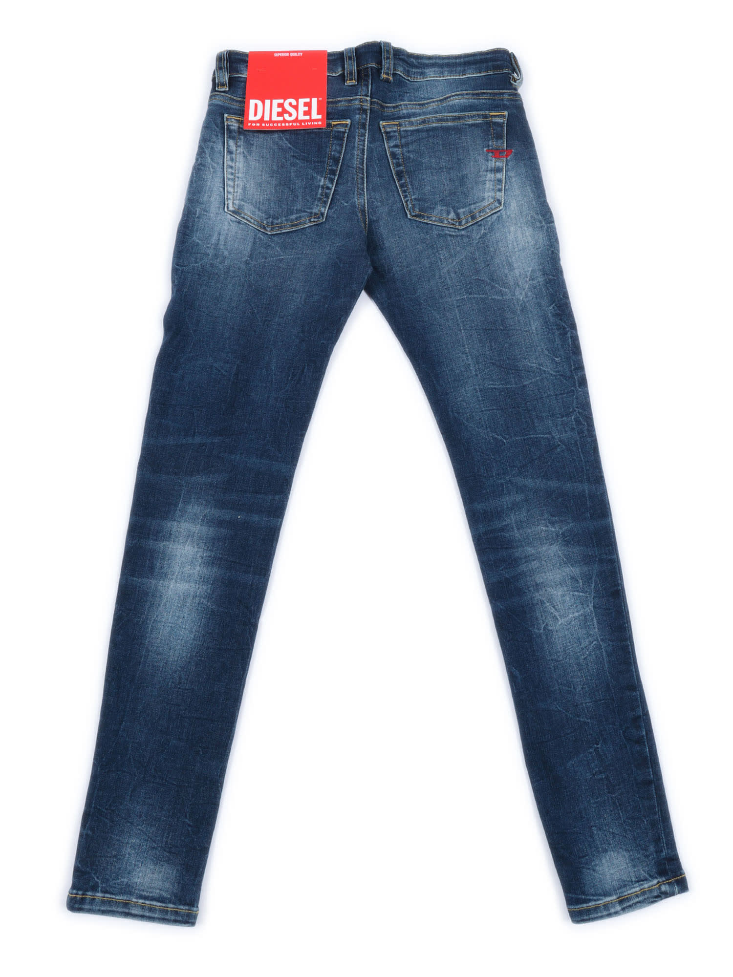 Diesel 5 Pockets In Blue