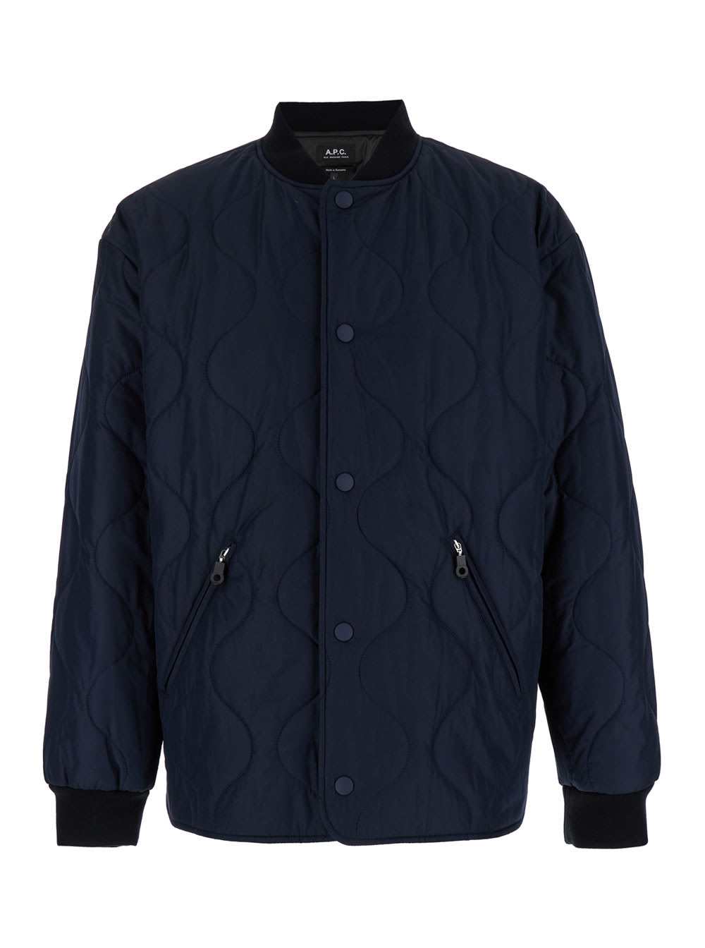 A. P.C. Quilted Bomber Jacket