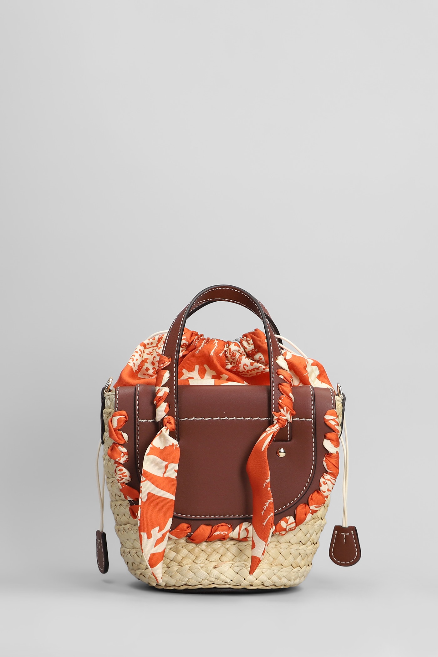 Cuba Lab Habanera Mini Tote In Beige Raffia