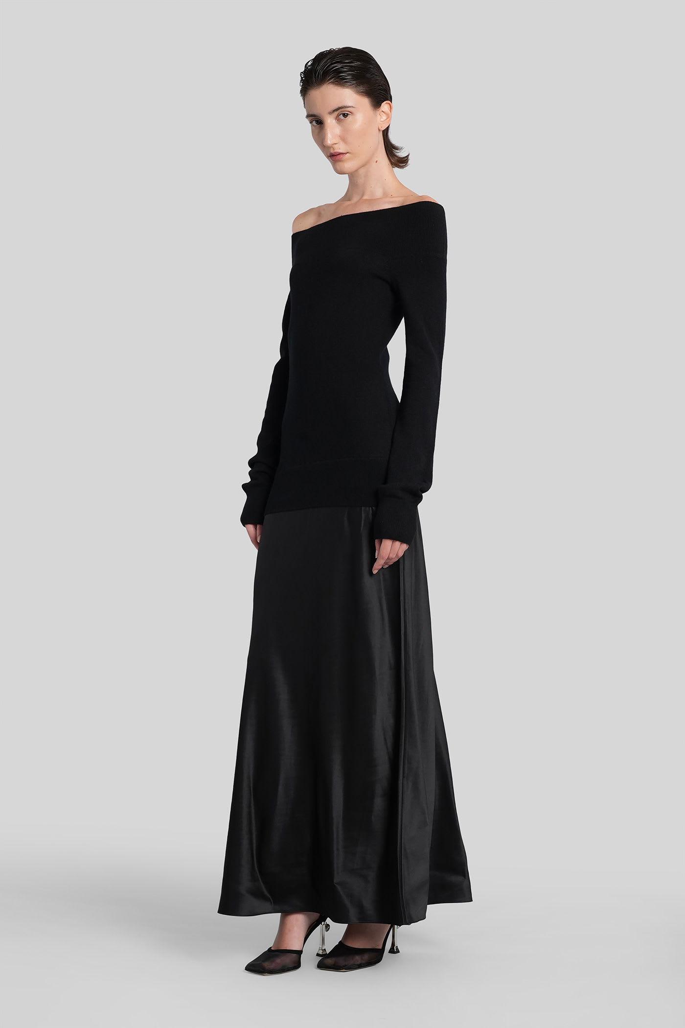 Christopher Esber In Black Cashmere In Black