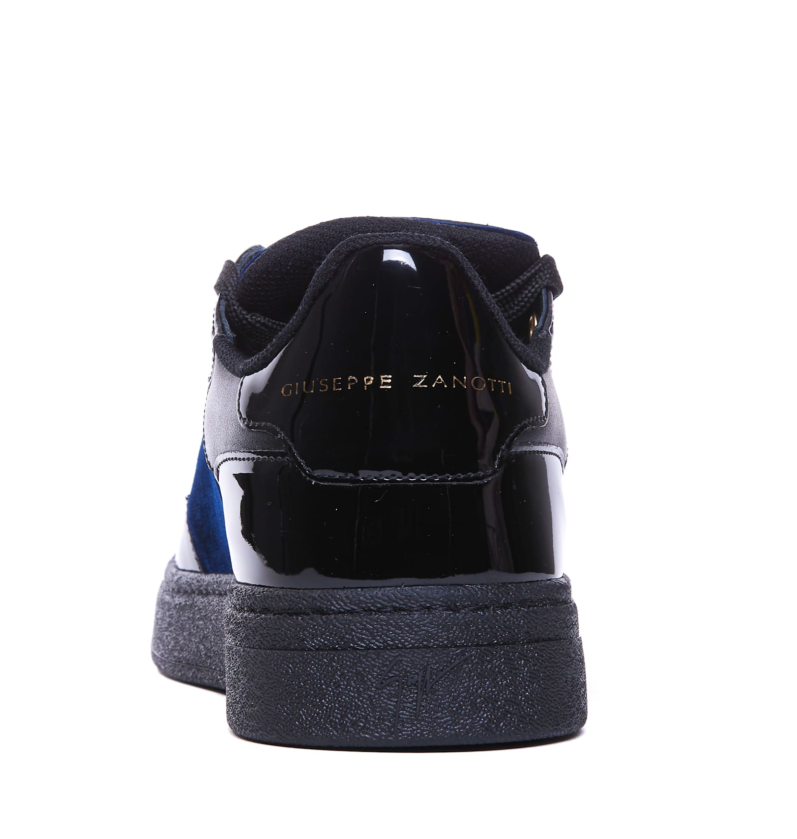 Shop Giuseppe Zanotti Gz94 Sneakers In Blue