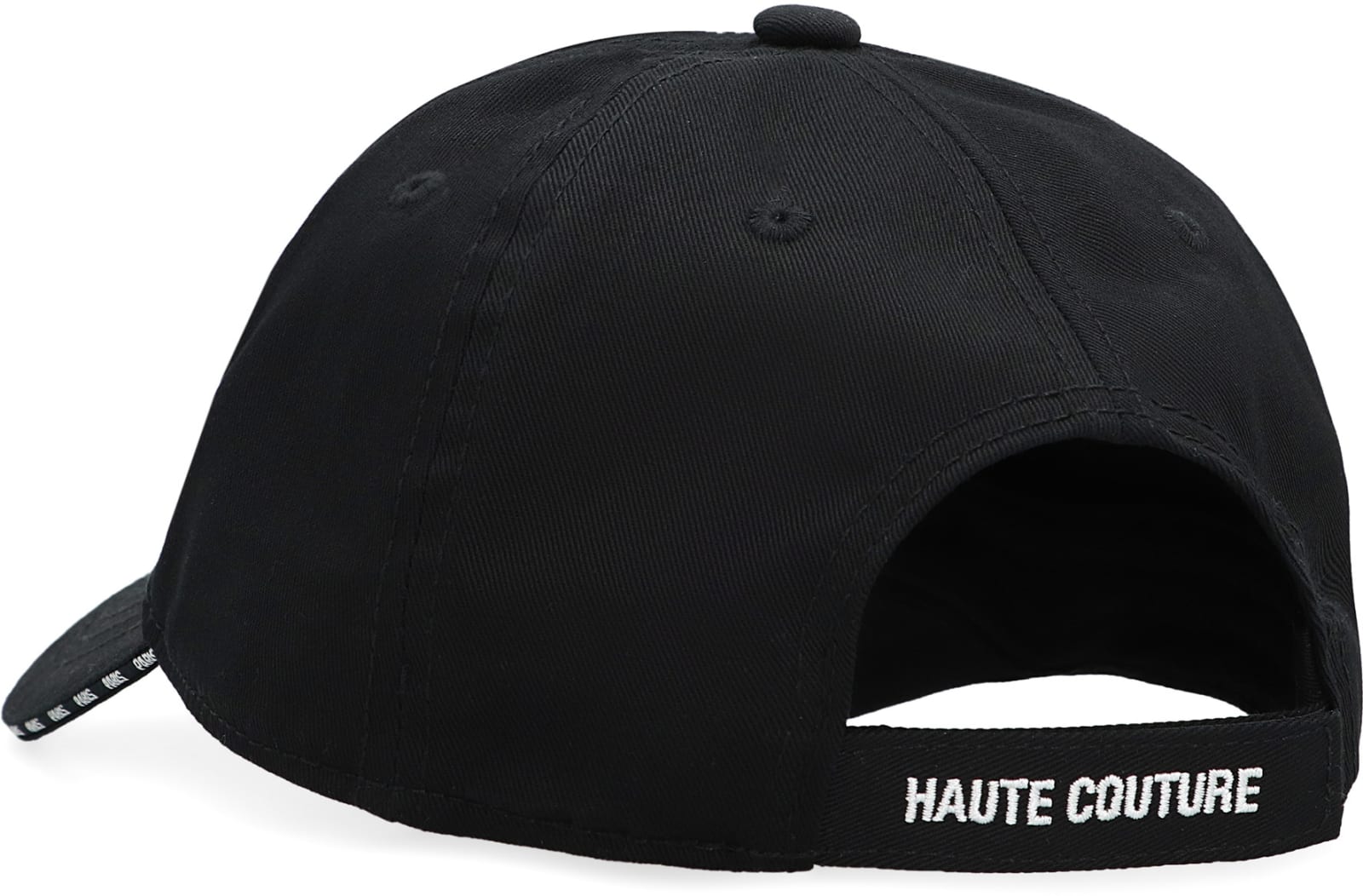 Shop Vetements Logo Baseball Cap In Black