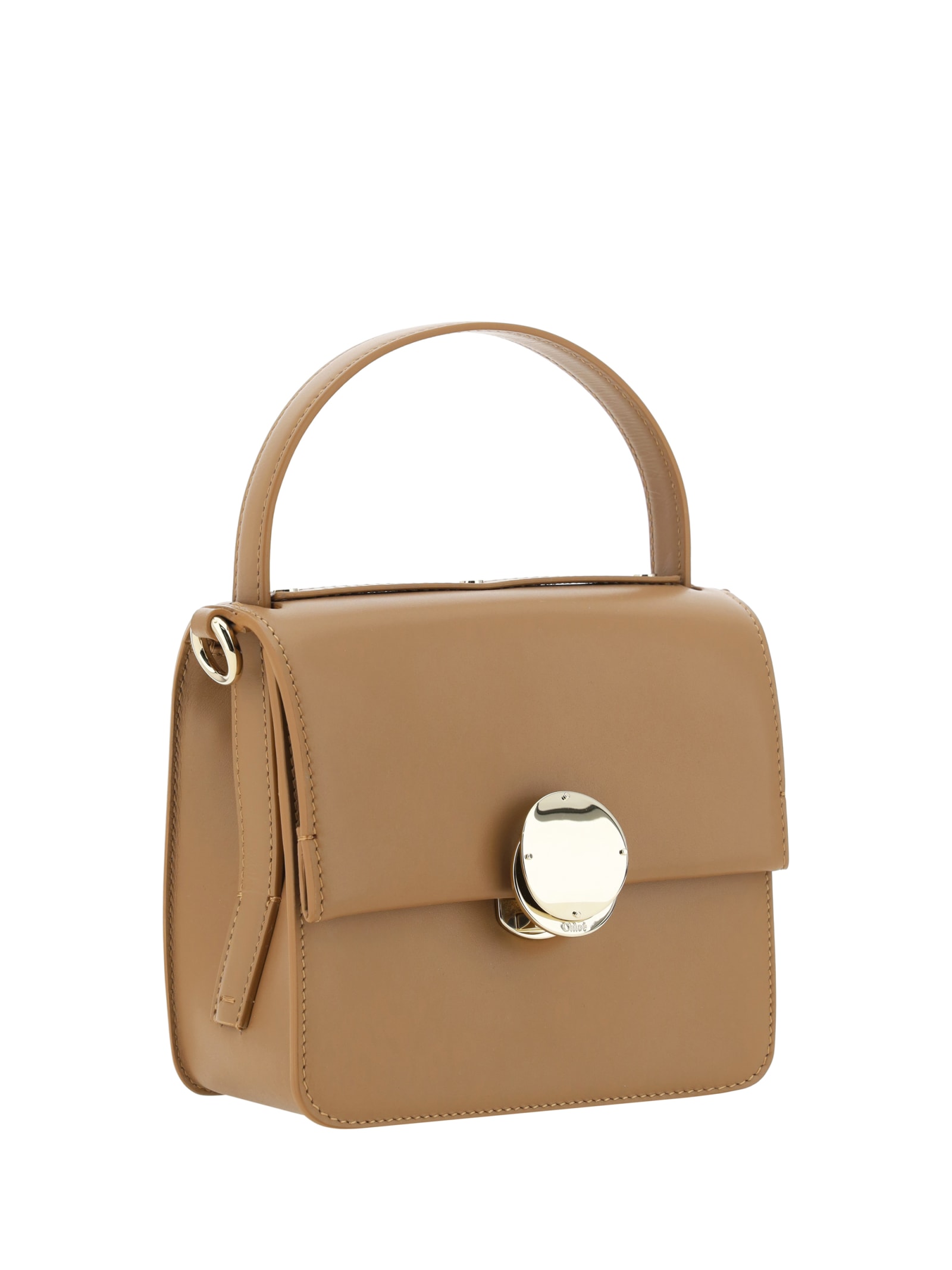 Shop Chloé Penelope Handbag In Desert Beige