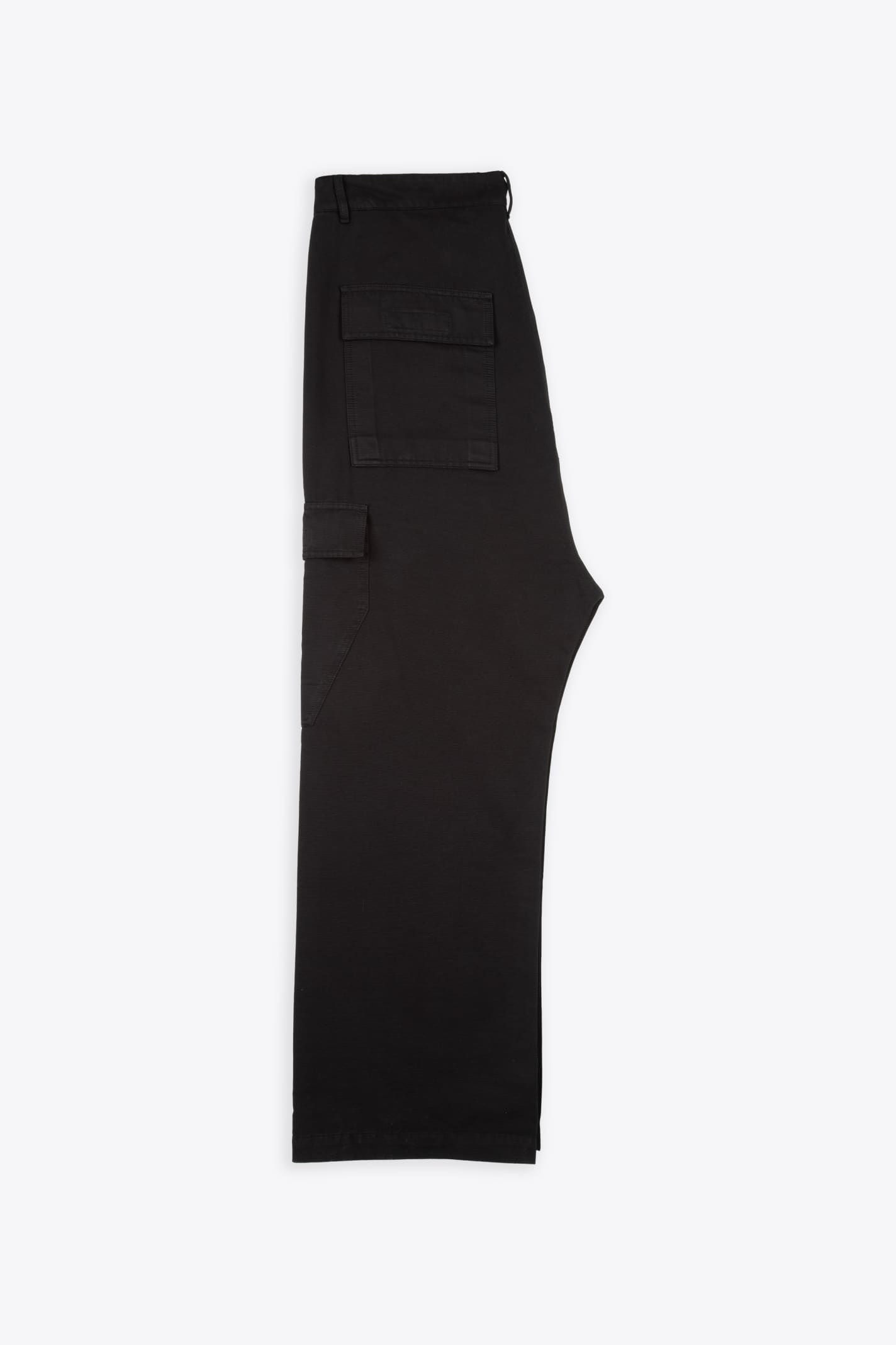 Shop Drkshdw Cargo Trousers Black Cotton Cargo Pant - Cargo Trousers In Nero