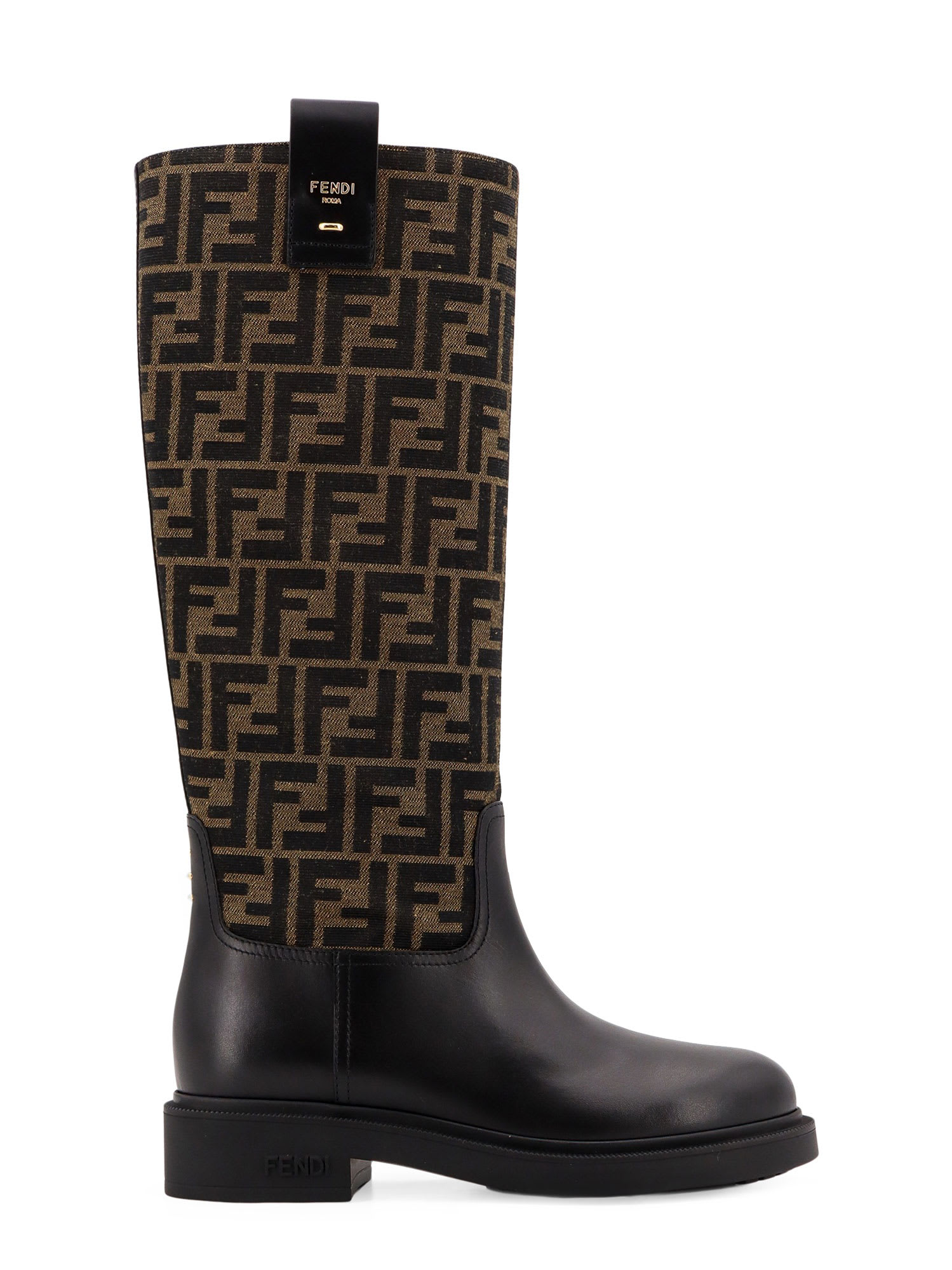 Shop Fendi Filo Boots In Black