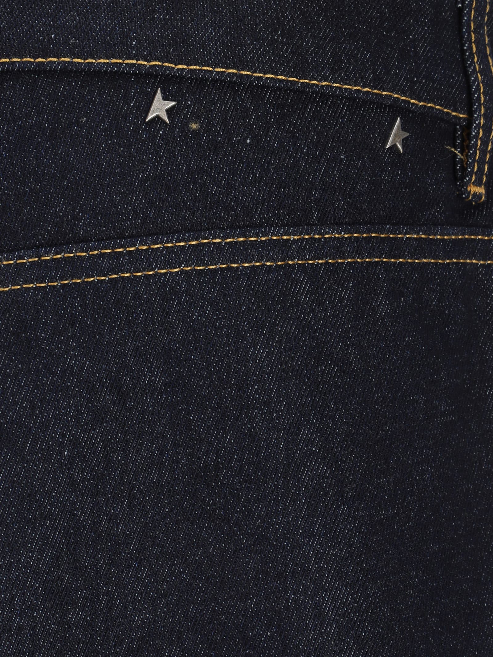 Shop Golden Goose Jeans In Dark Blue