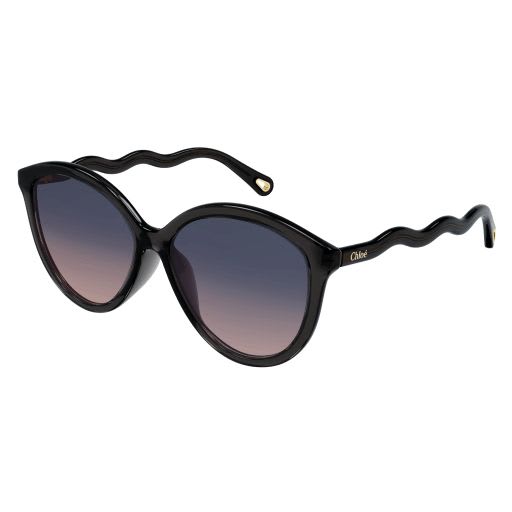 Chloé Eyewear Square Round Framed Sunglasses In Gray