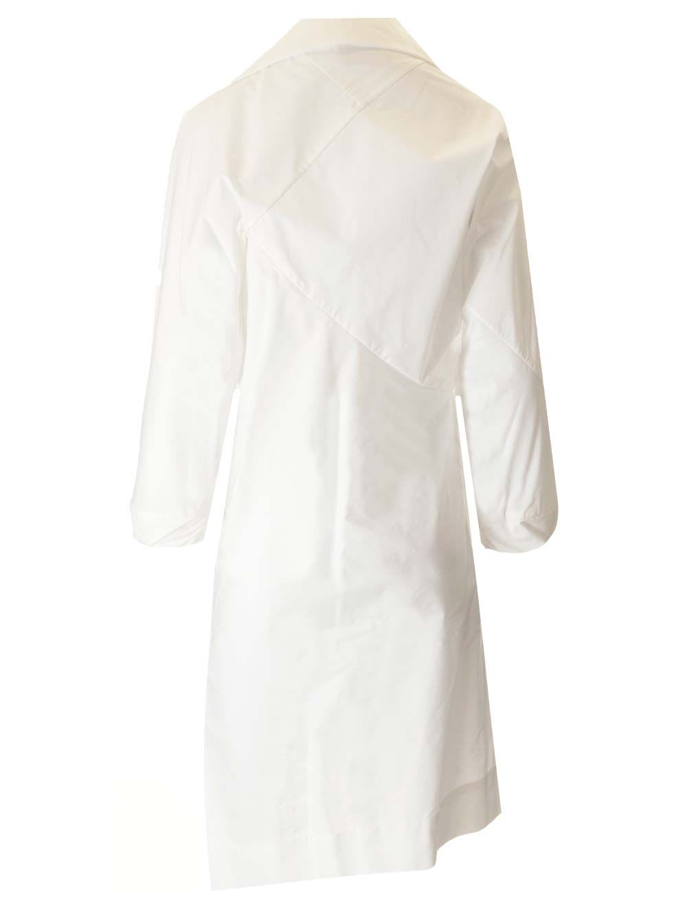 Shop Vivienne Westwood Natalia Shirtdress In White