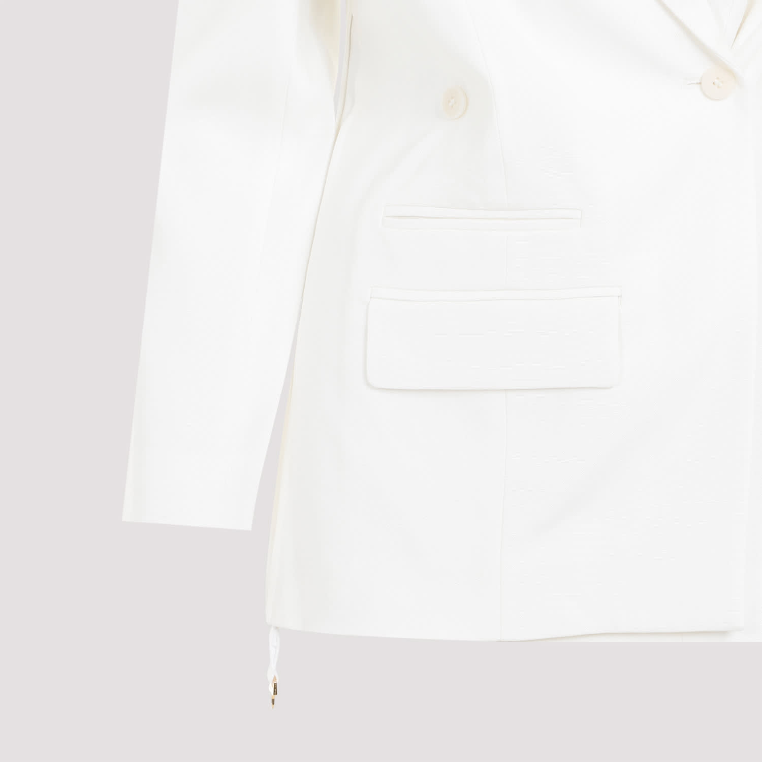 Shop Jacquemus La Veste Tibau Jacket In White