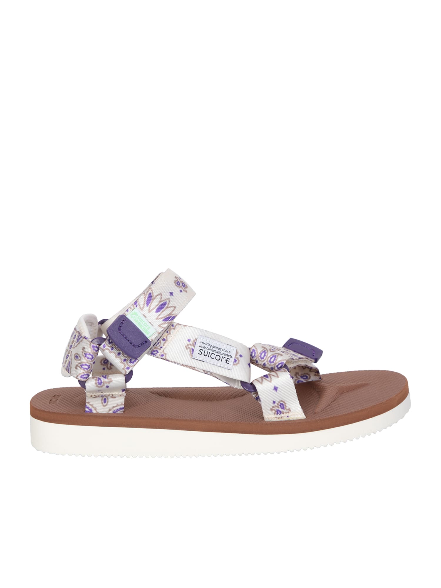 Shop Suicoke Depa-cab-pt05 Beige Sandal