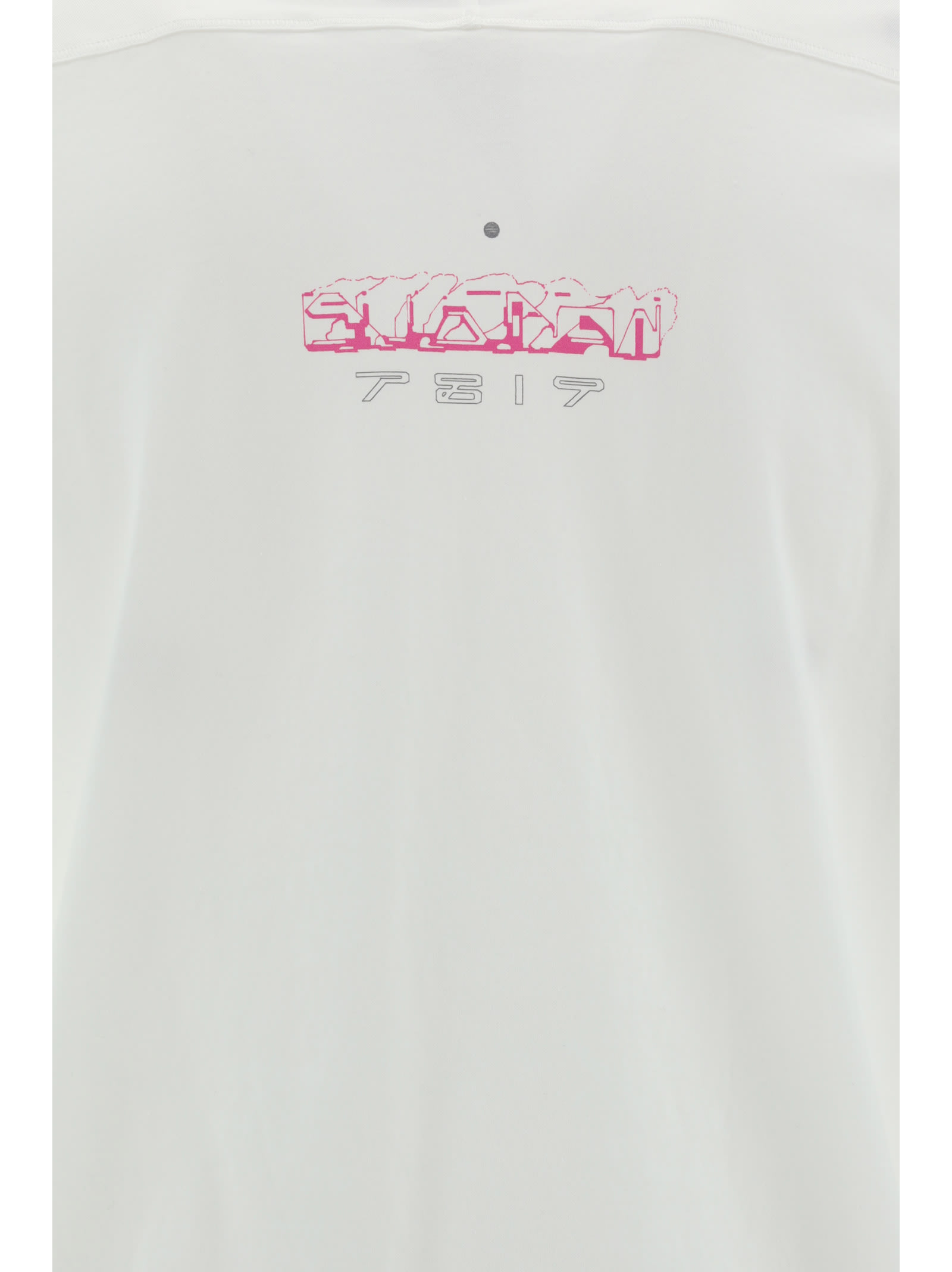 Stone Island Shadow Project Plain Cotton T-shirt In White
