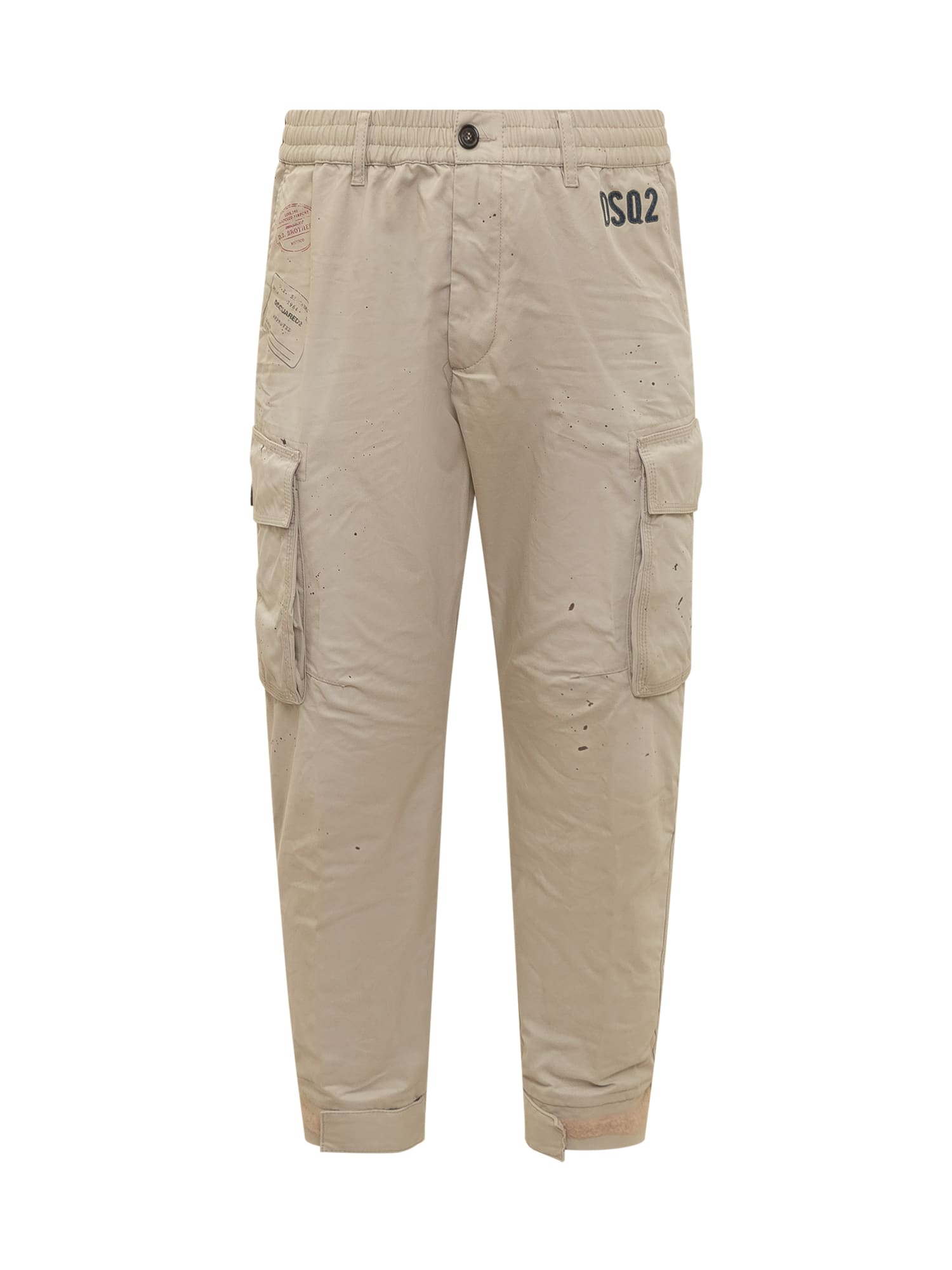 Shop Dsquared2 Cyprus Pants In Mastic Beige