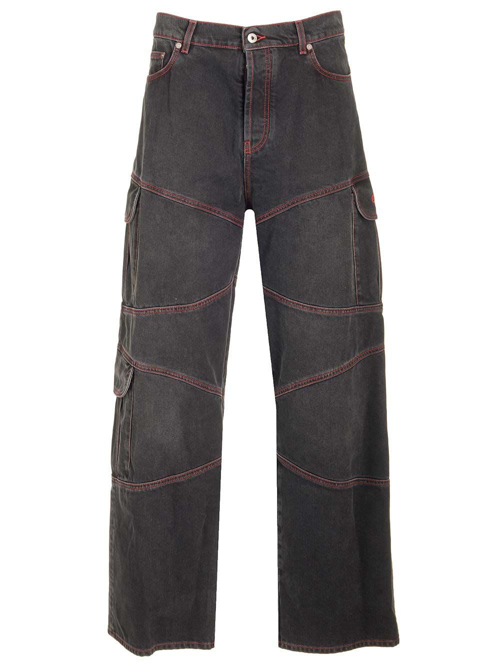 Shop Off-white Samurai Jeans In Black