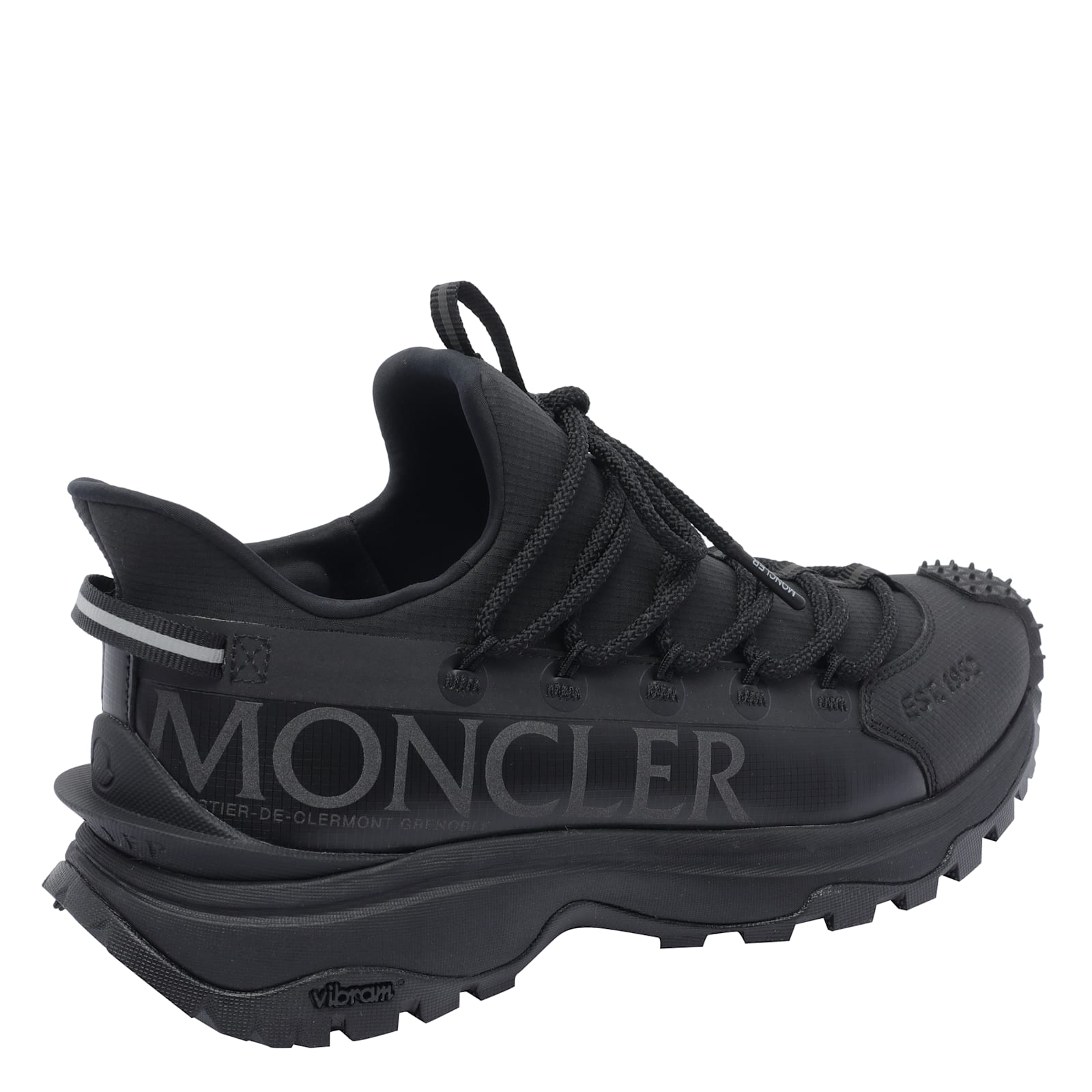 Moncler Trailgrip Lite2 Low Top Sneakers In Black