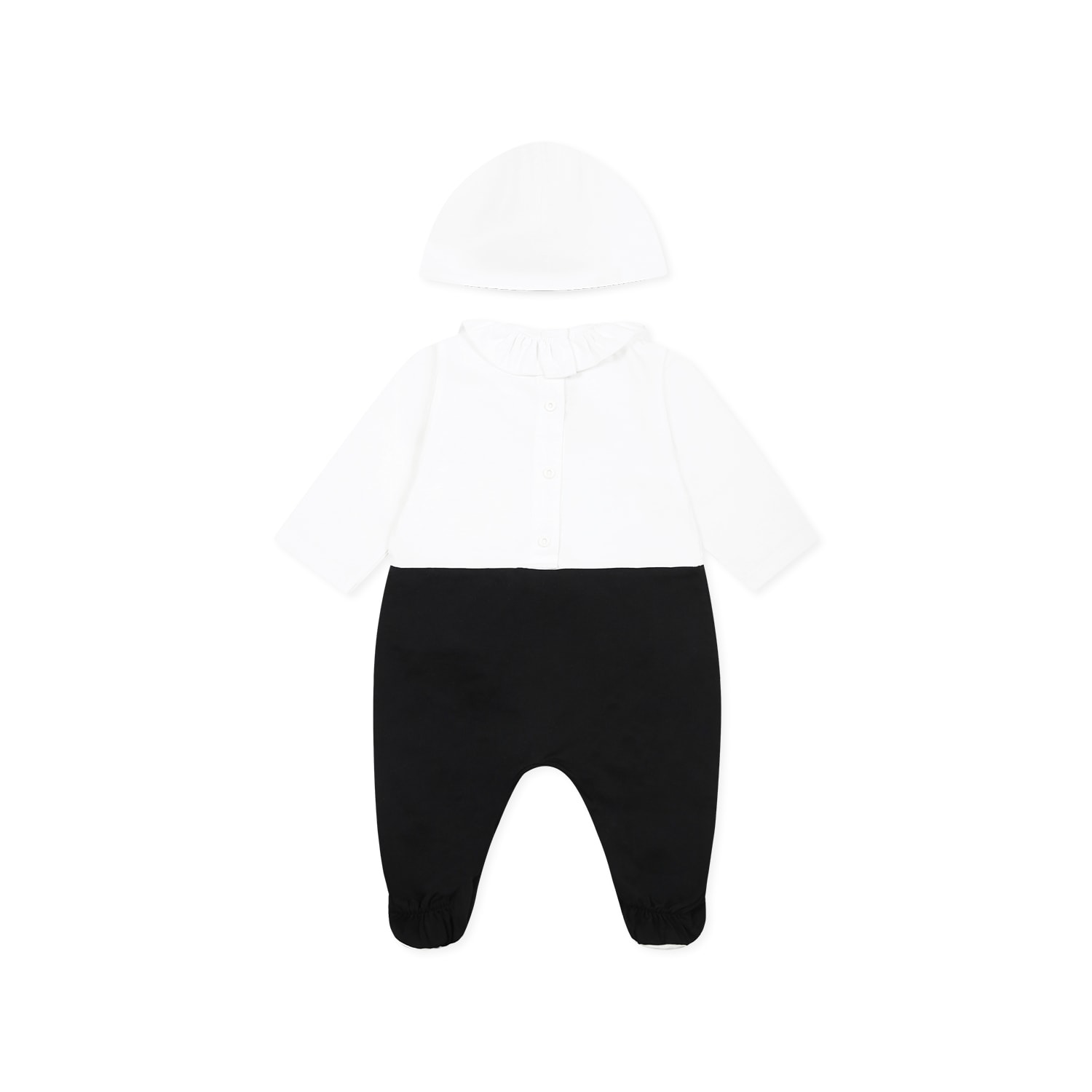 Shop Balmain Multicolor Set For Baby Girl With Golden Logo