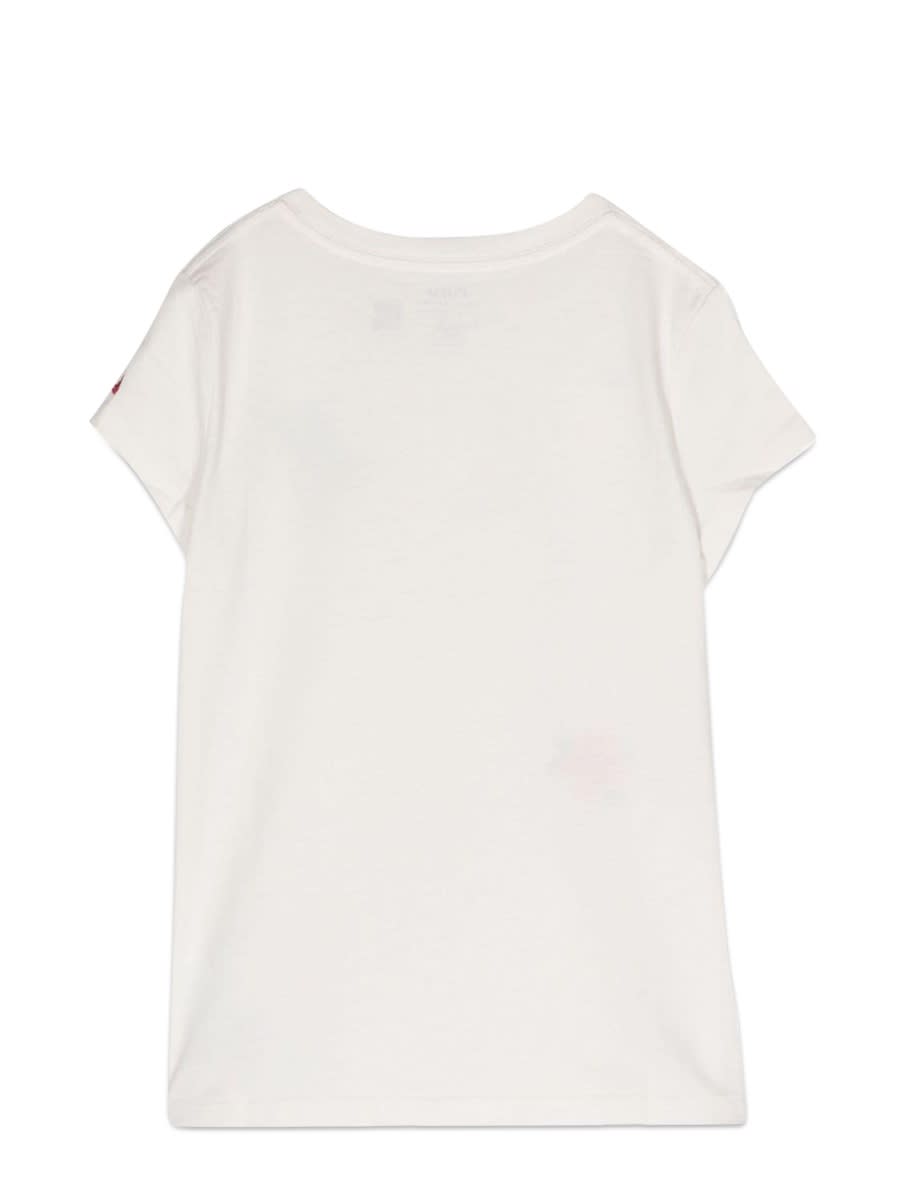 Shop Ralph Lauren Bear Crewneck T-shirt In White